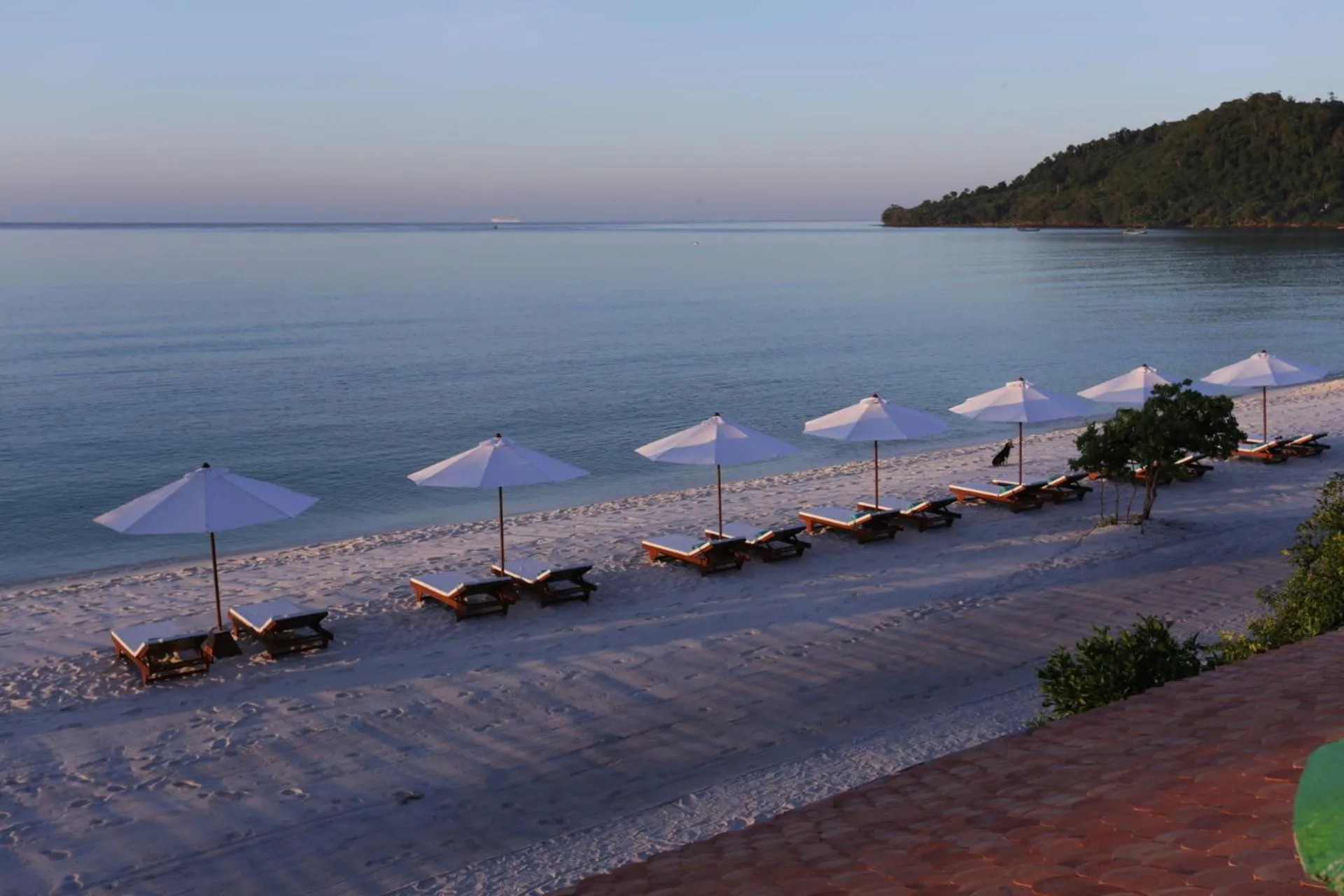 Beach in Sok San Beach Resort