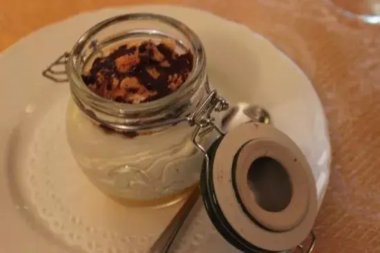 Food close-up in Palazzo dei Poeti