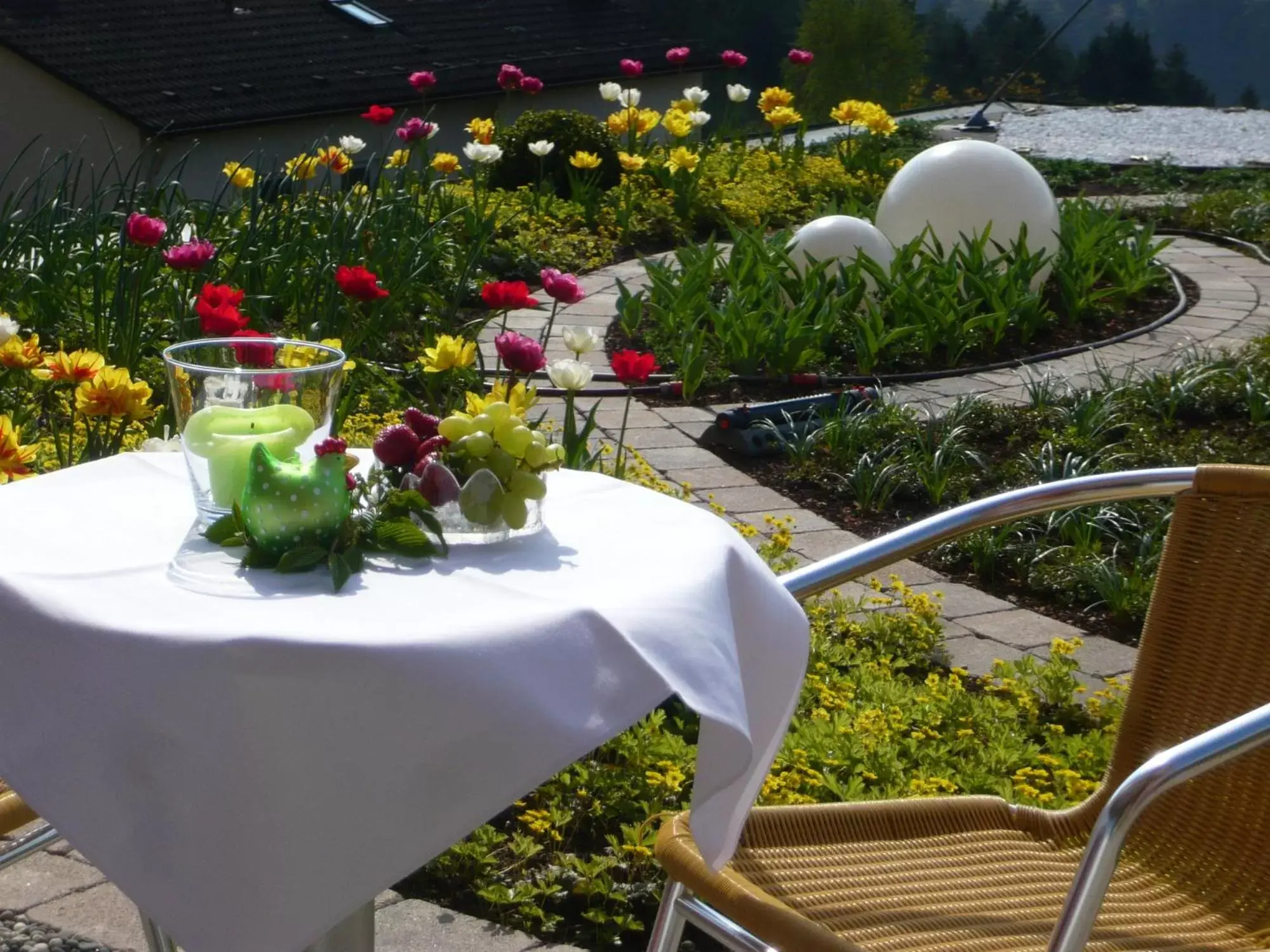 Balcony/Terrace in Hotel Hochwald