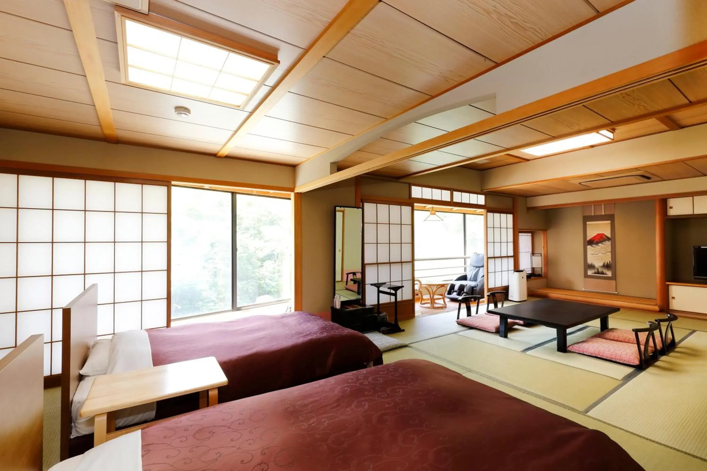 Photo of the whole room in Sounkyo Kanko Hotel