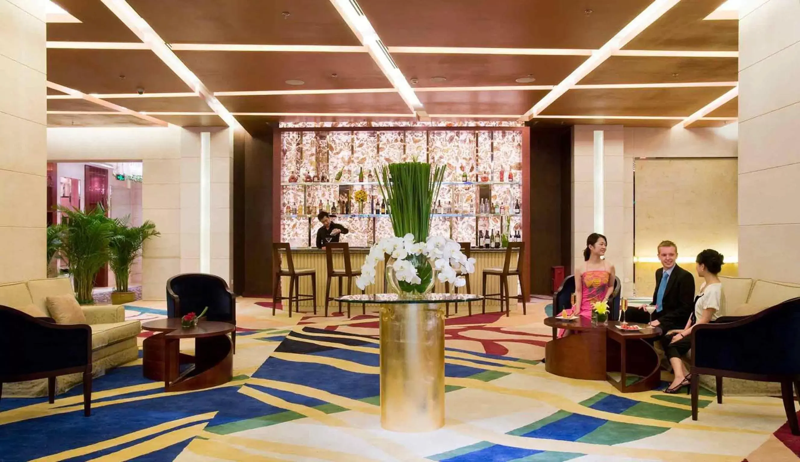 Lobby or reception in Grand Mercure Beijing Central