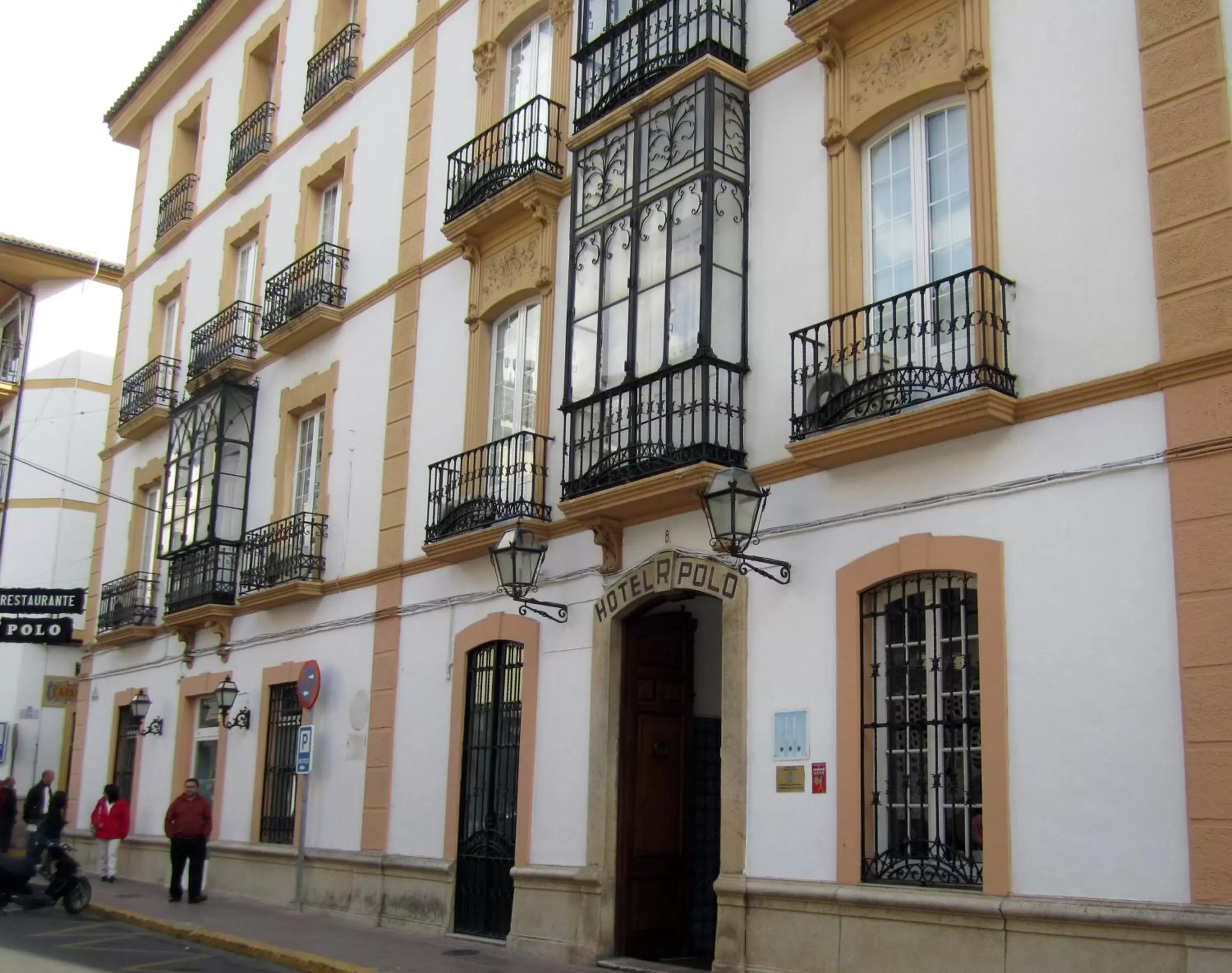 Facade/entrance, Property Building in Ronda Hotel Polo
