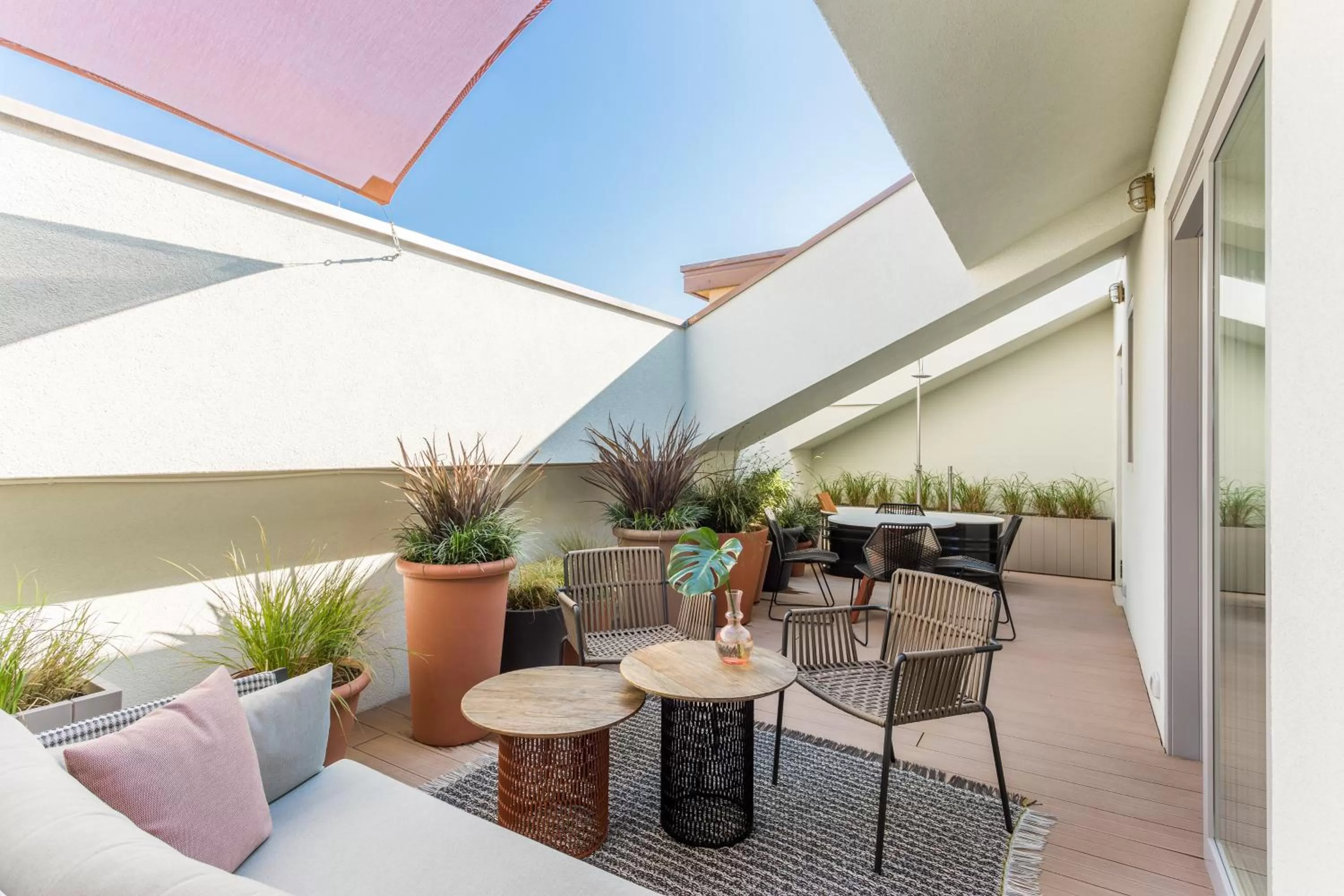 Balcony/Terrace in Room Mate Collection Giulia, Milan