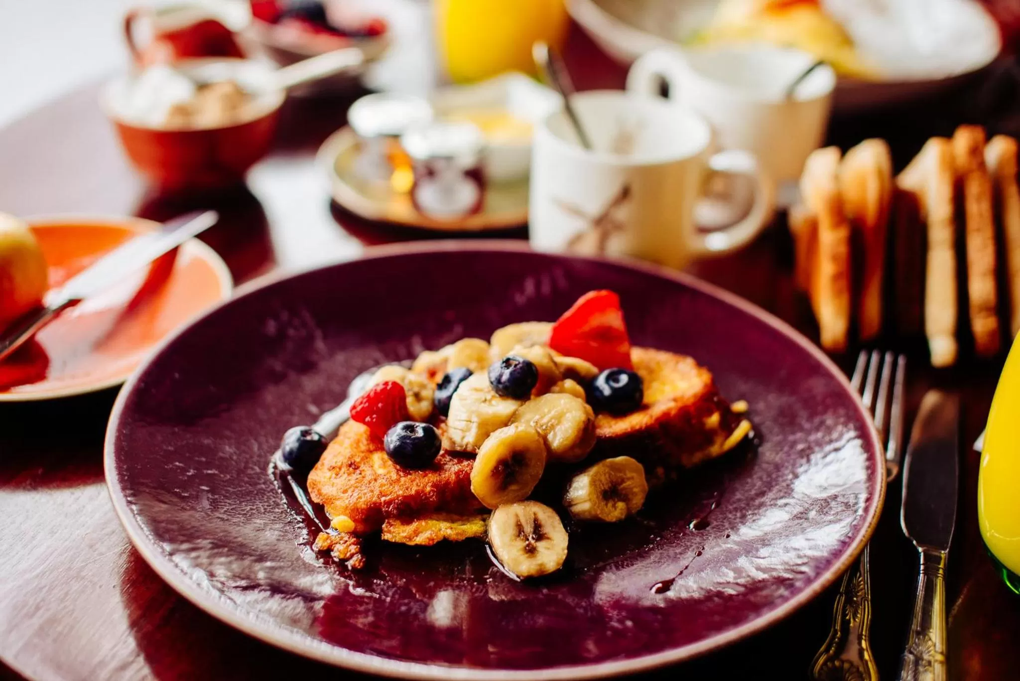 Breakfast in Banchory Lodge Hotel