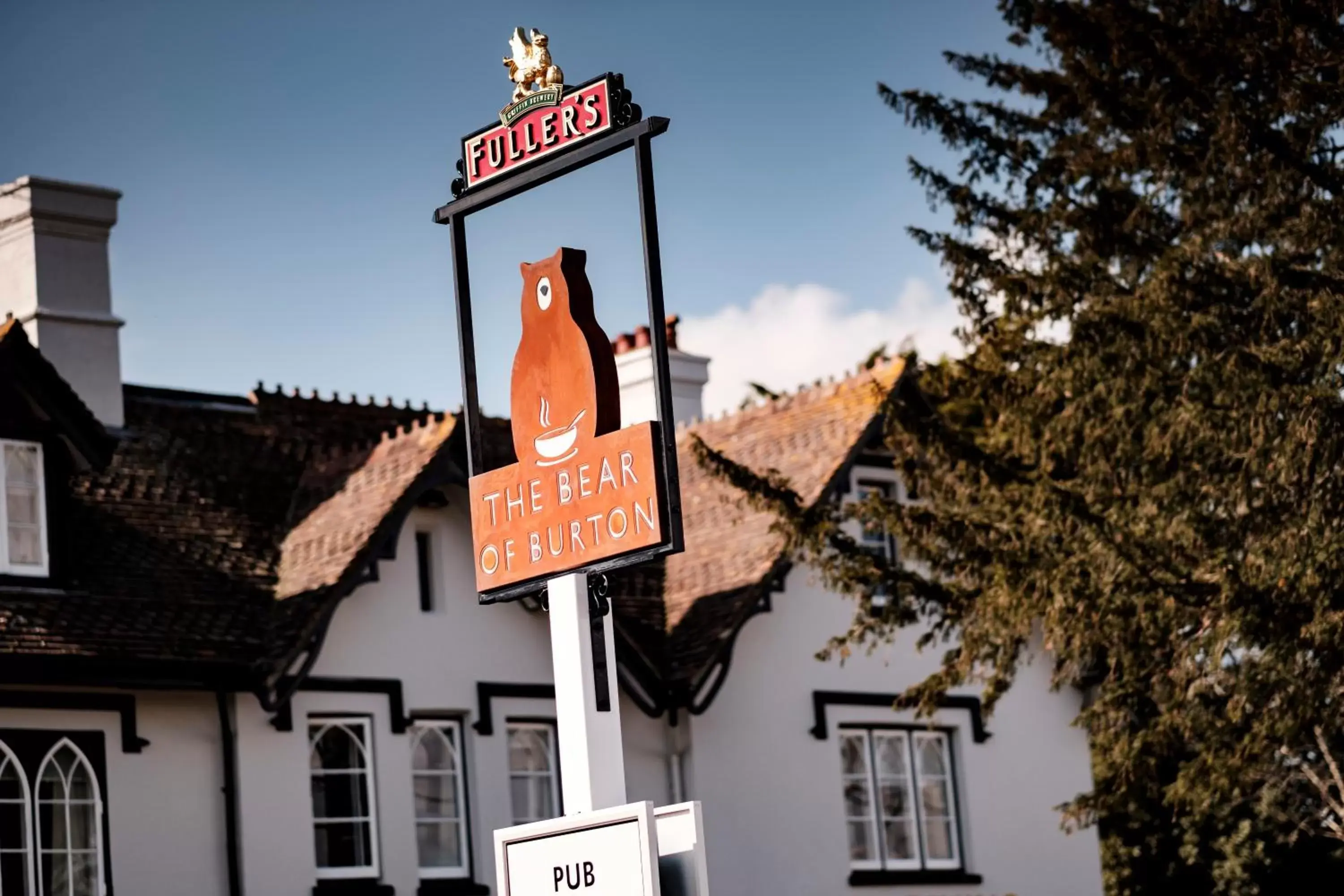 Property Logo/Sign in Bear Of Burton