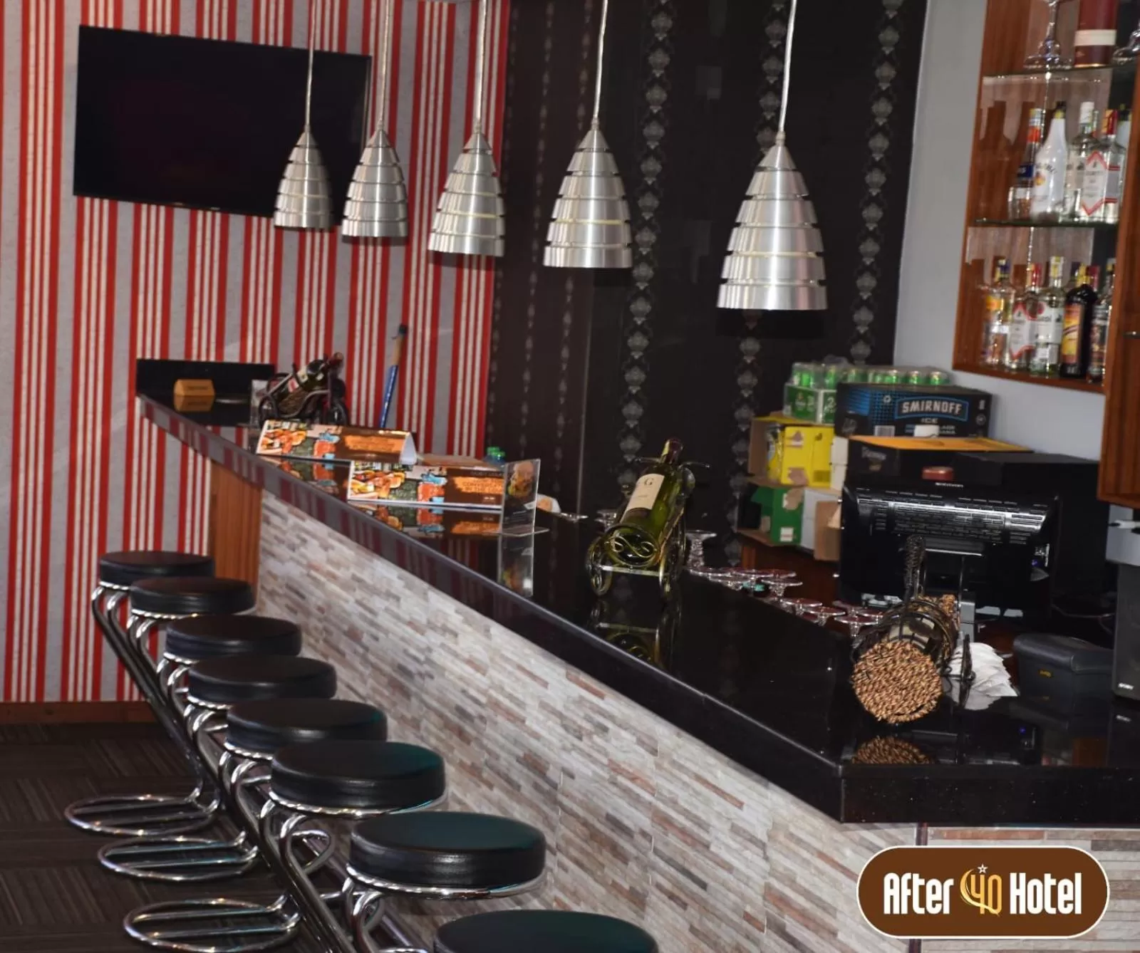 Lounge or bar in After 40 Hotel