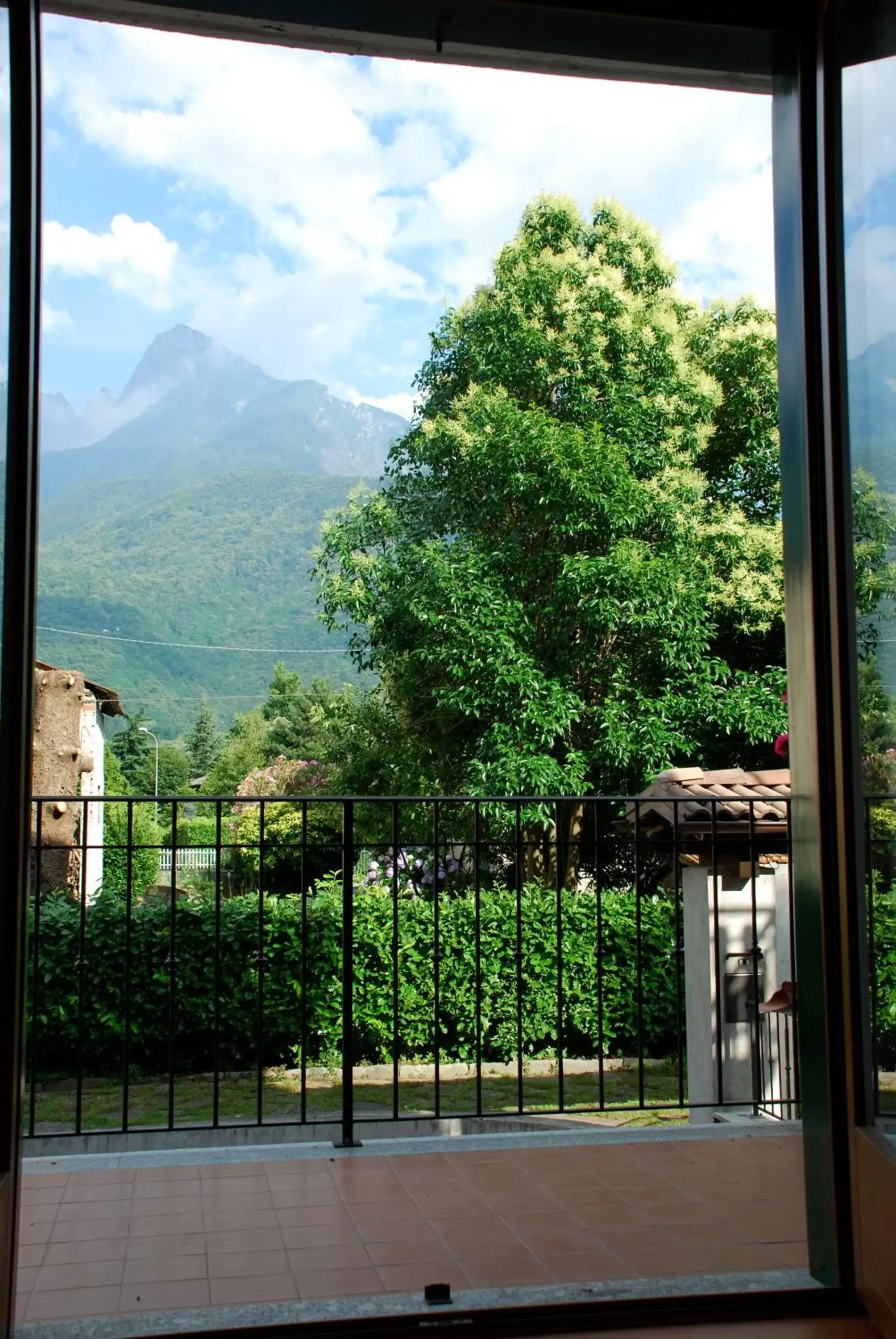 View (from property/room), Balcony/Terrace in B&B La Corte