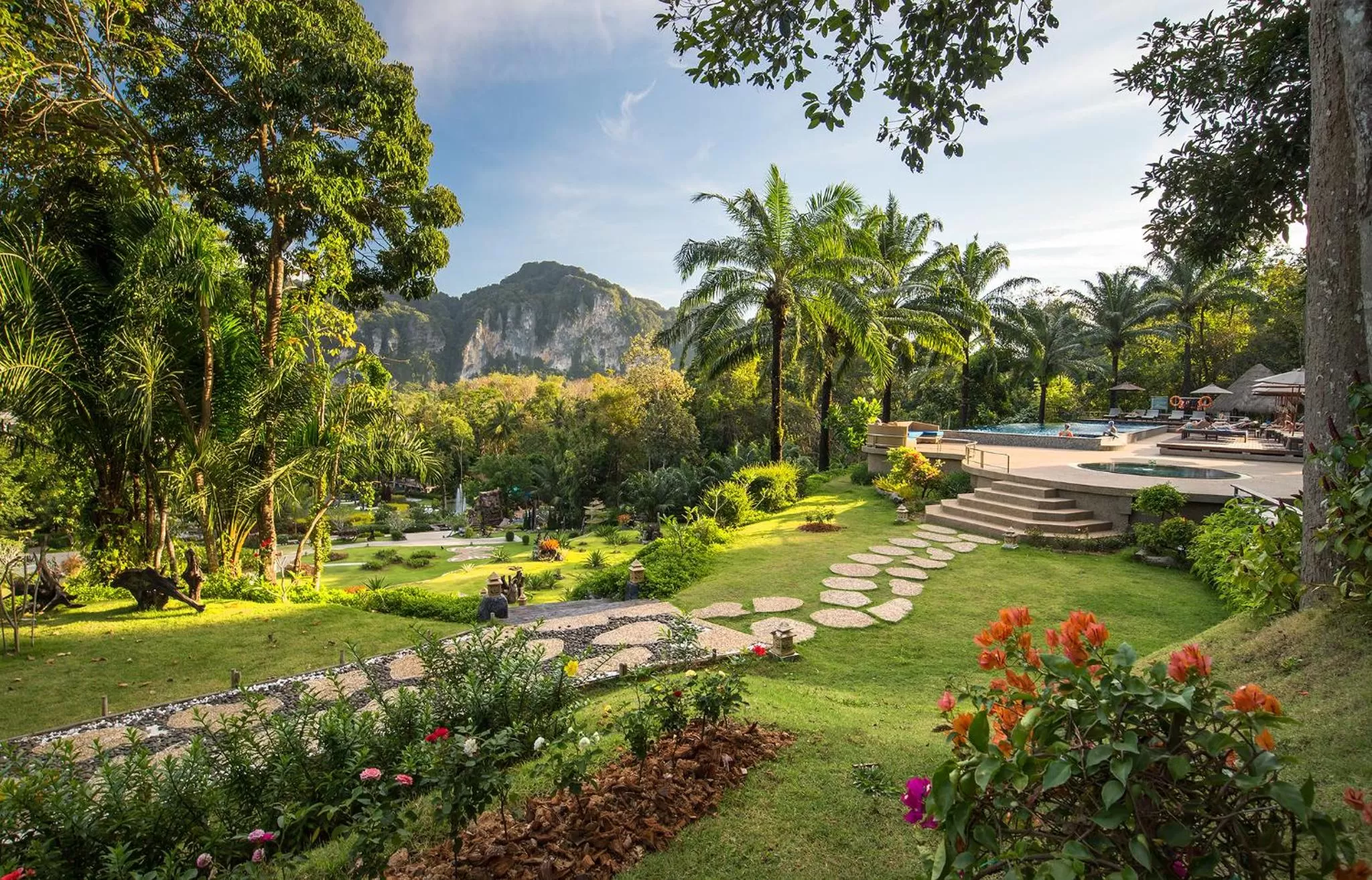 Swimming pool in Aonang Fiore Resort