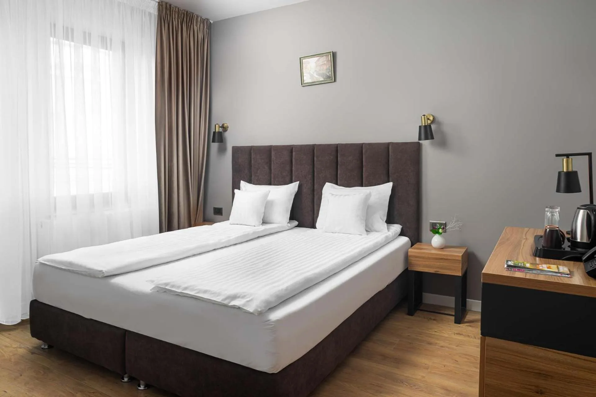 Photo of the whole room, Bed in Labirint Boutique Hotel