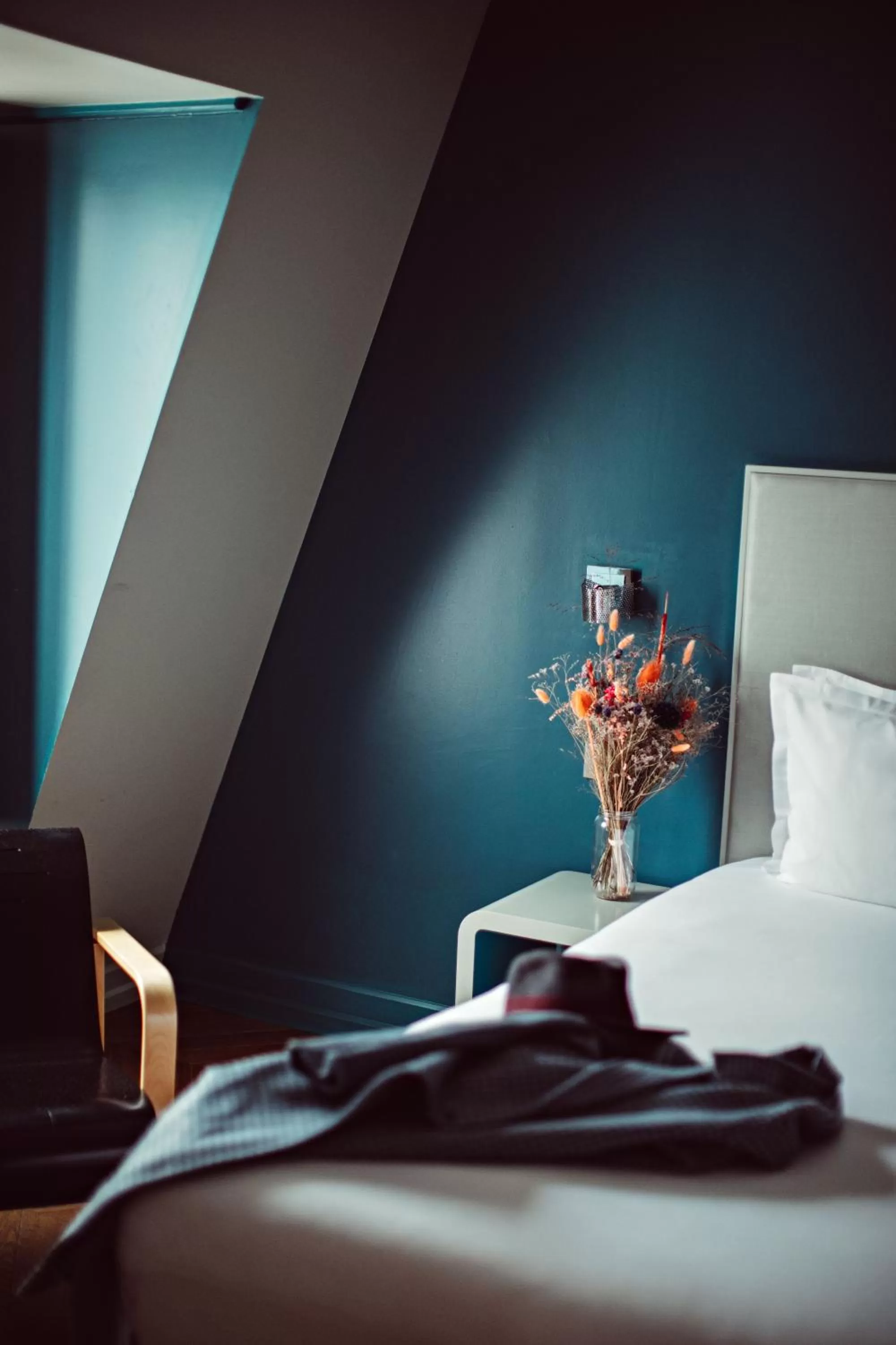 Bed in Monsieur Cadet Hotel & Spa