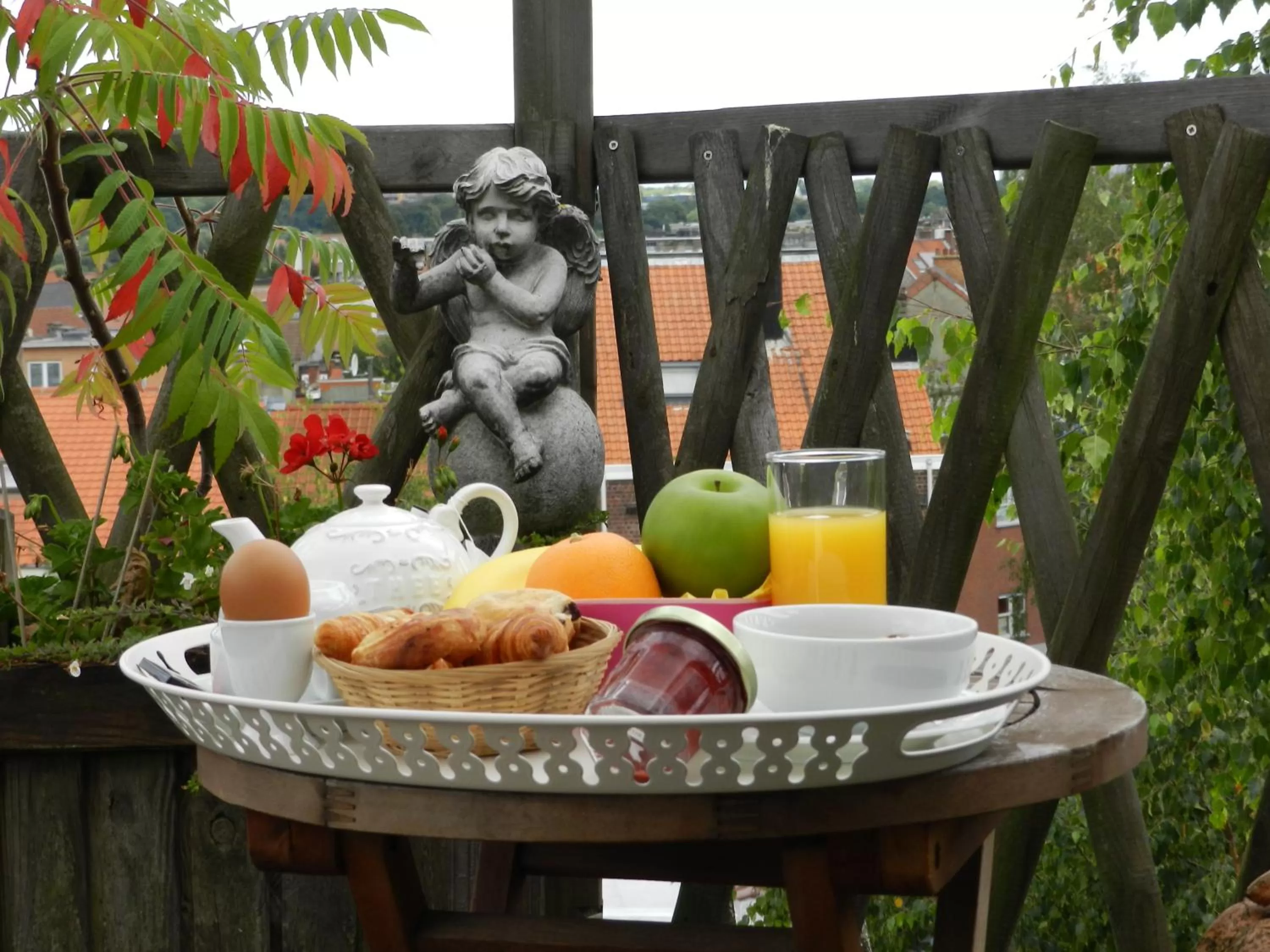 Food and drinks in B&B Basilique