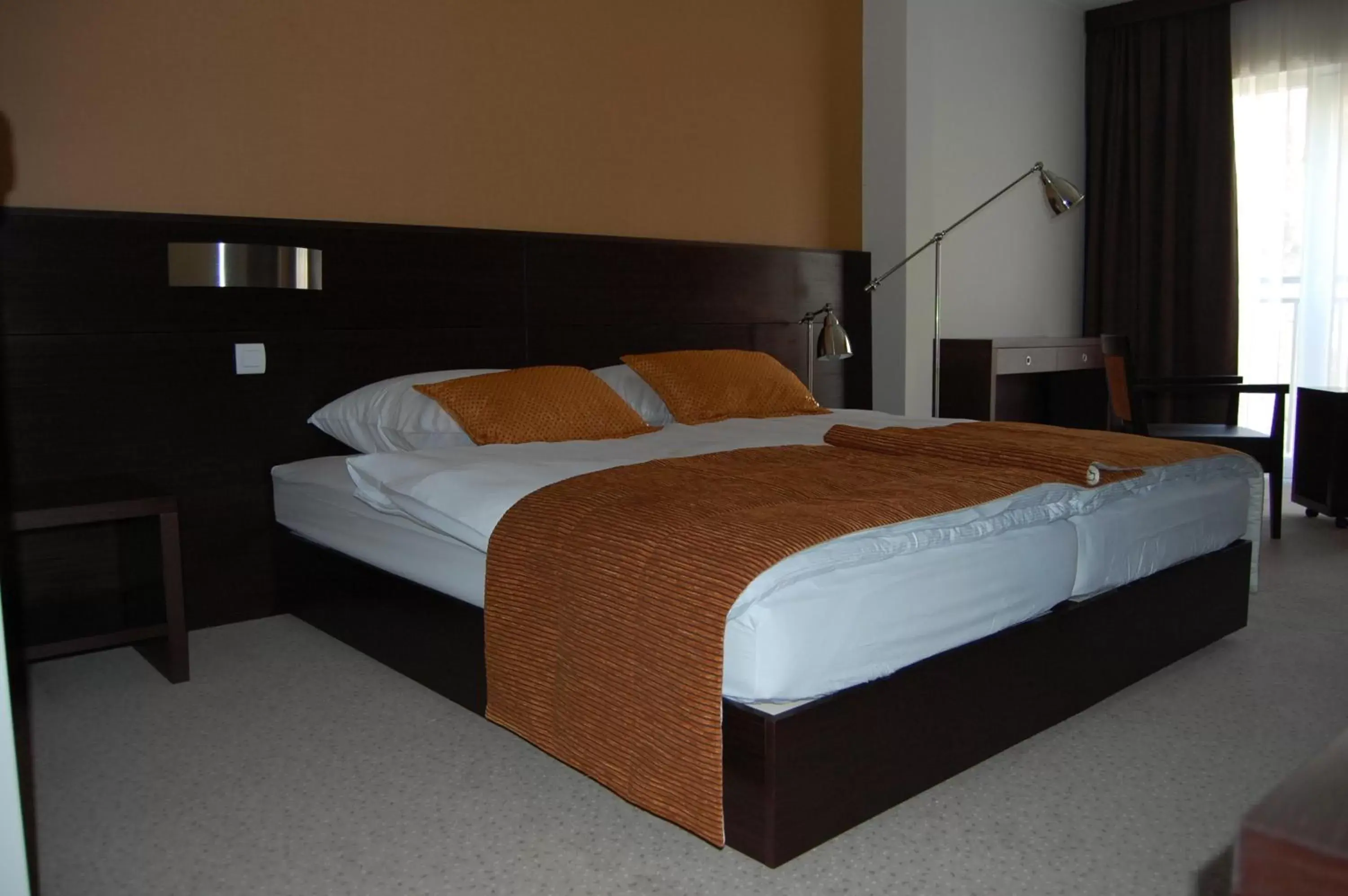 Bed in Hotel Mangart