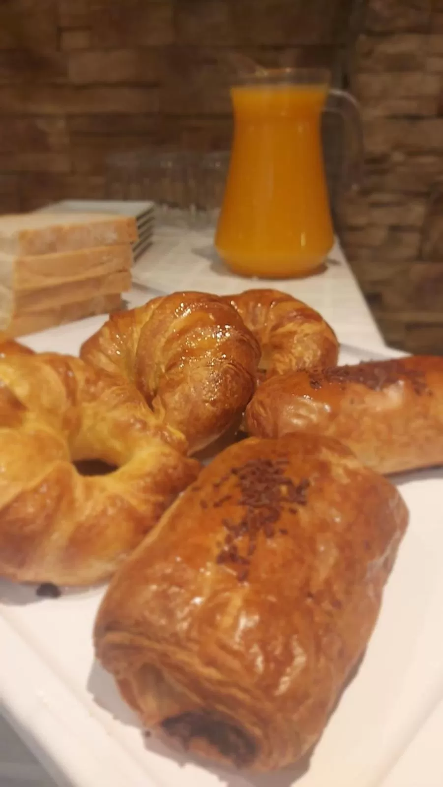 Breakfast in Hotel Castillo de Javier