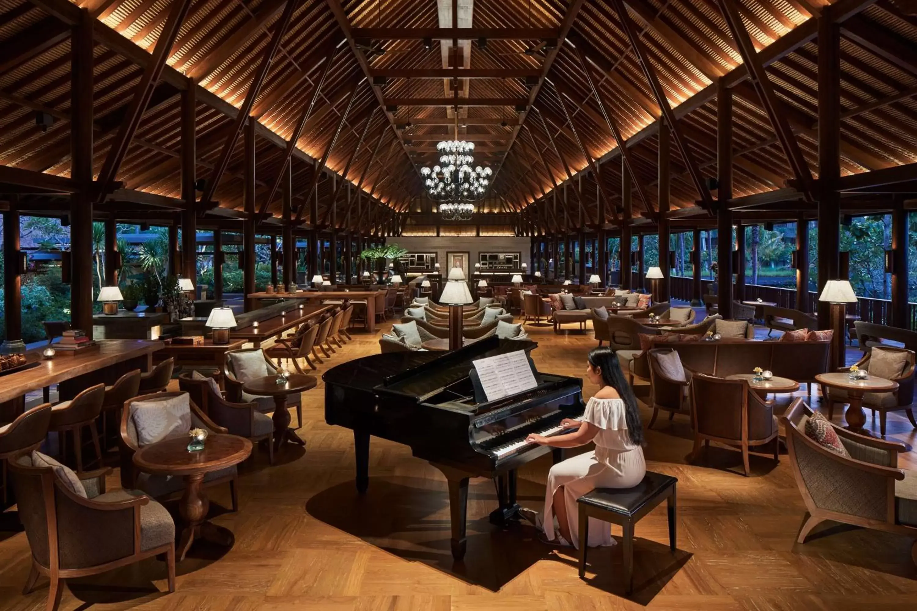 Lounge or bar, Restaurant/Places to Eat in Hyatt Regency Bali