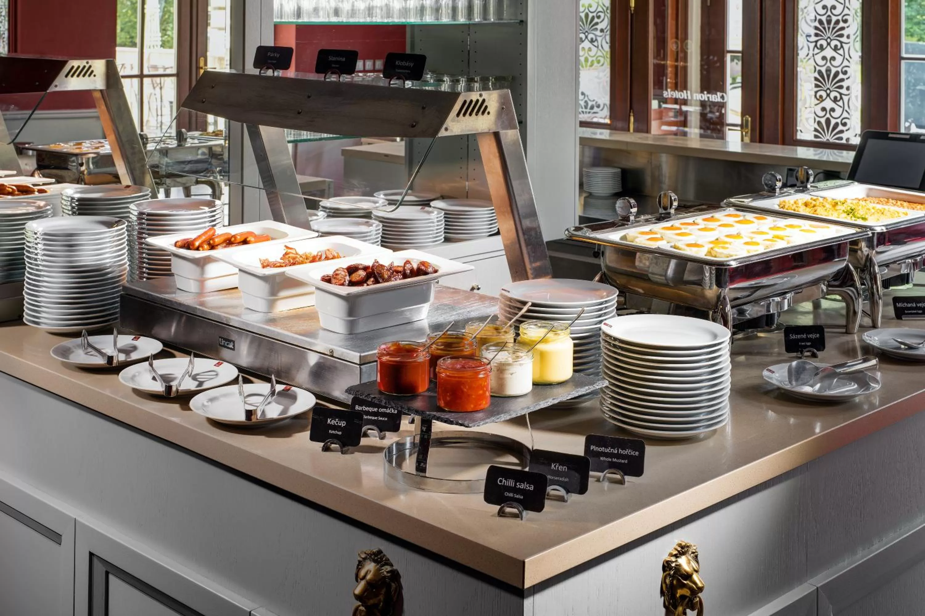 Breakfast in Clarion Grandhotel Zlaty Lev