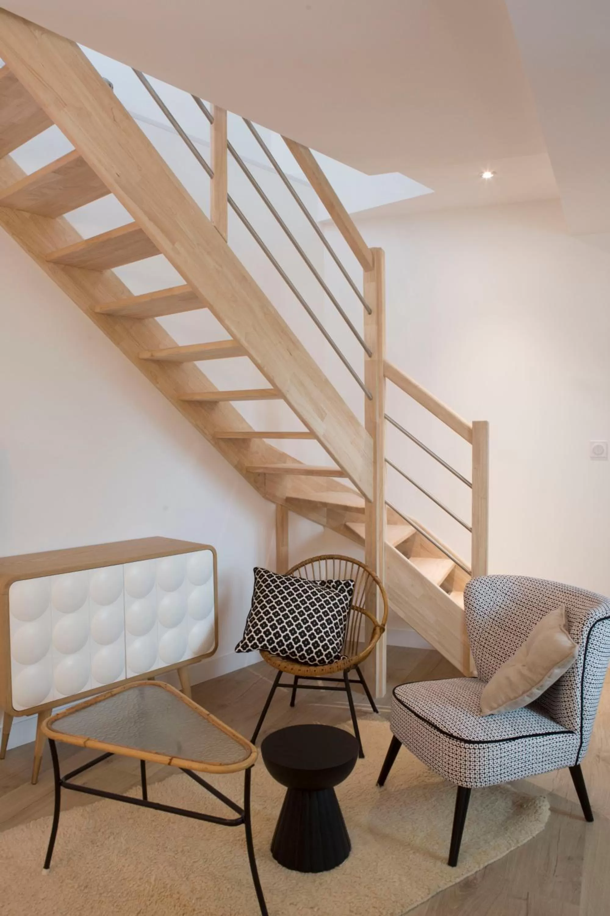 Communal lounge/ TV room, Seating Area in Douce Nuits