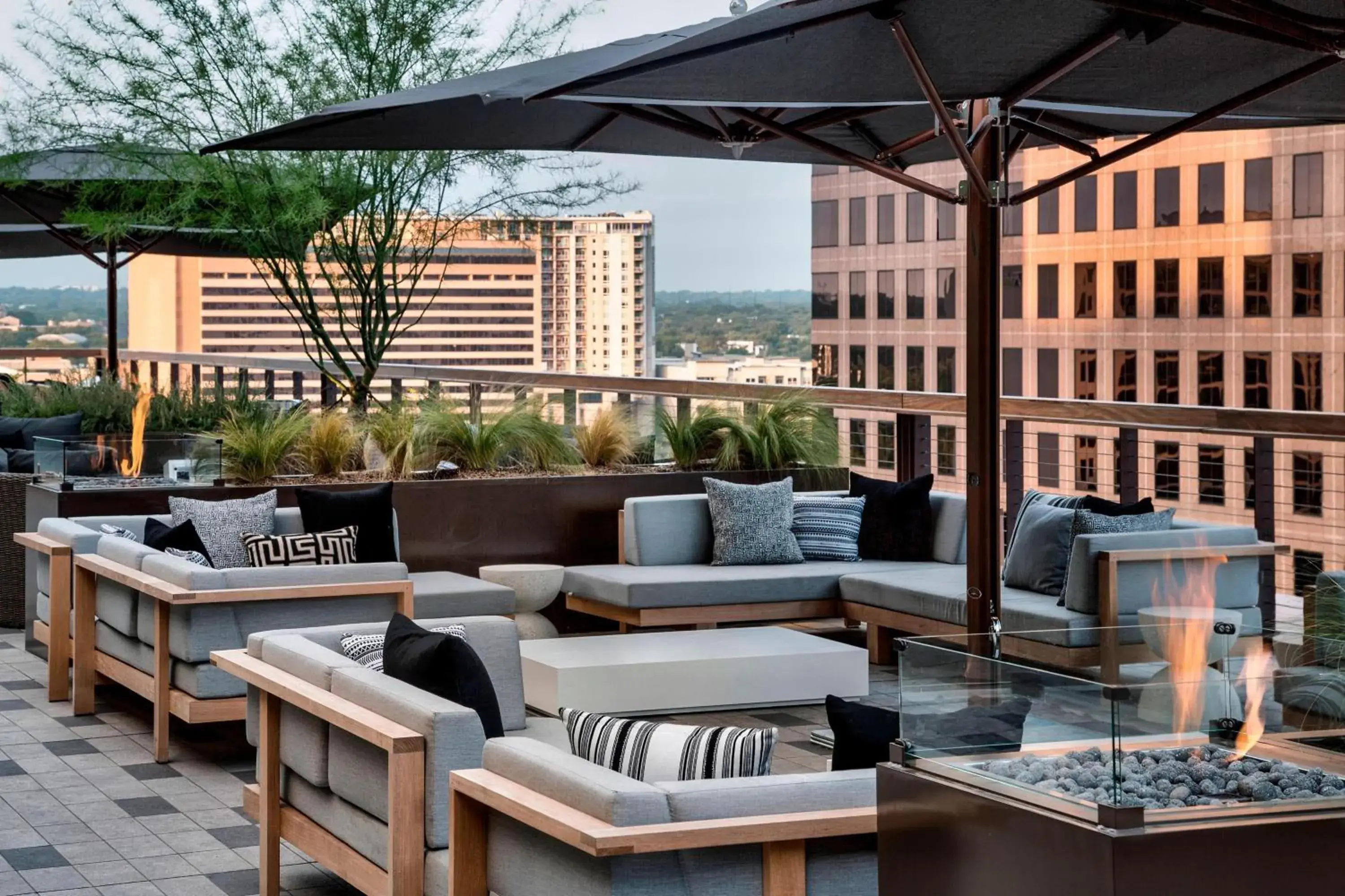 Swimming pool in JW Marriott Austin