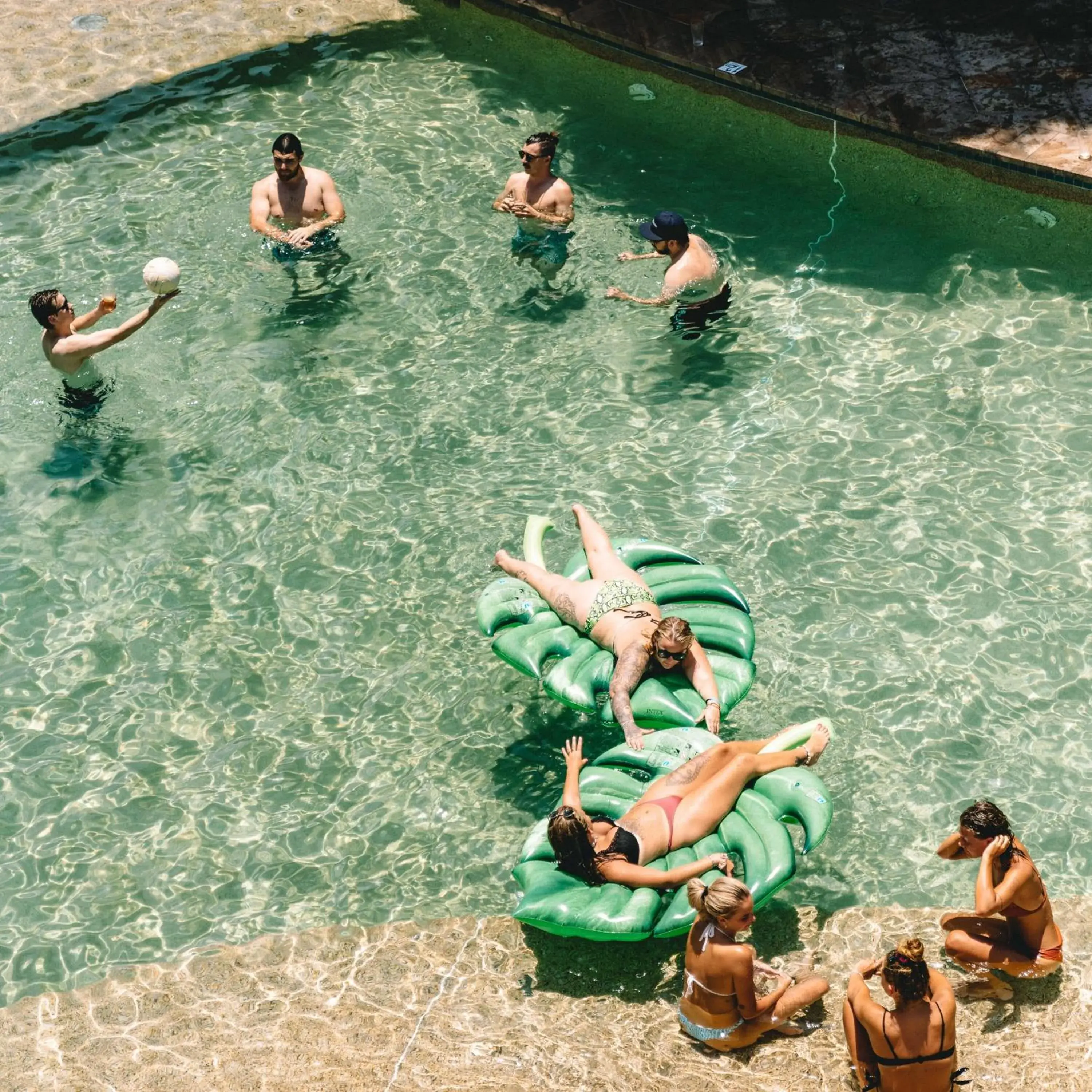 Activities, Swimming Pool in Gilligan's Backpacker Hotel & Resort Cairns