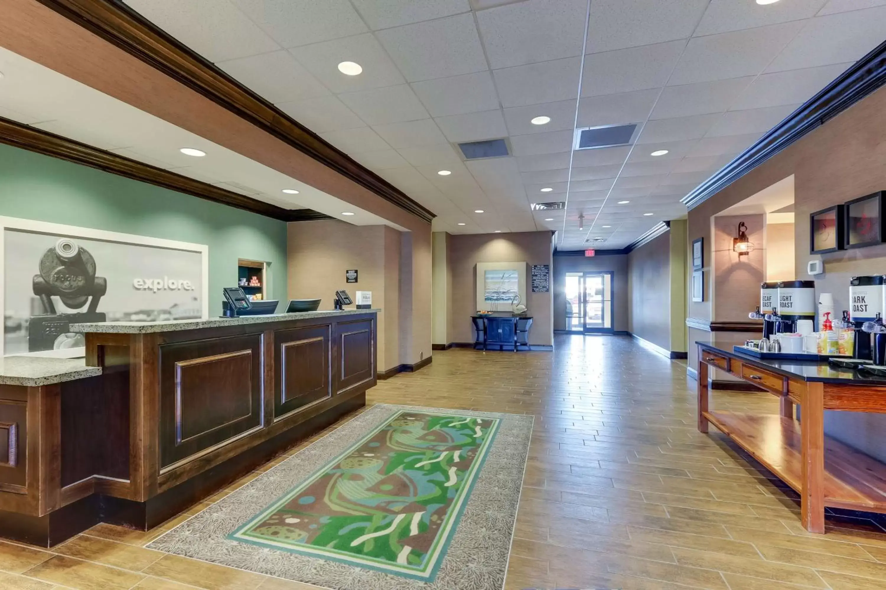Lobby or reception, Restaurant/Places to Eat in Hampton Inn and Suites Swansboro Near Camp Lejeune