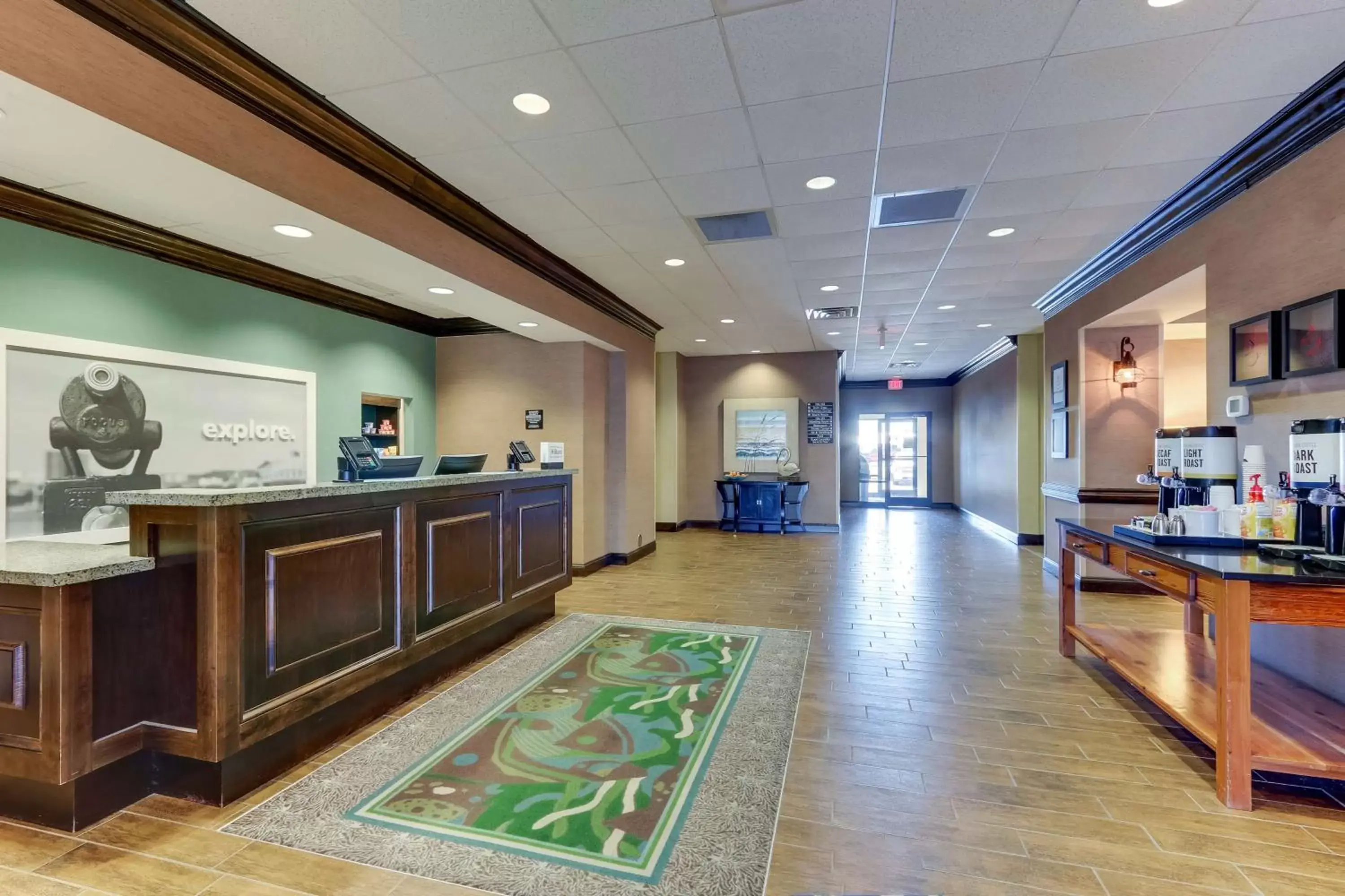 Lobby or reception in Hampton Inn and Suites Swansboro Near Camp Lejeune Lobby or reception in Hampton Inn and Suites Swansboro Near Camp Lejeune