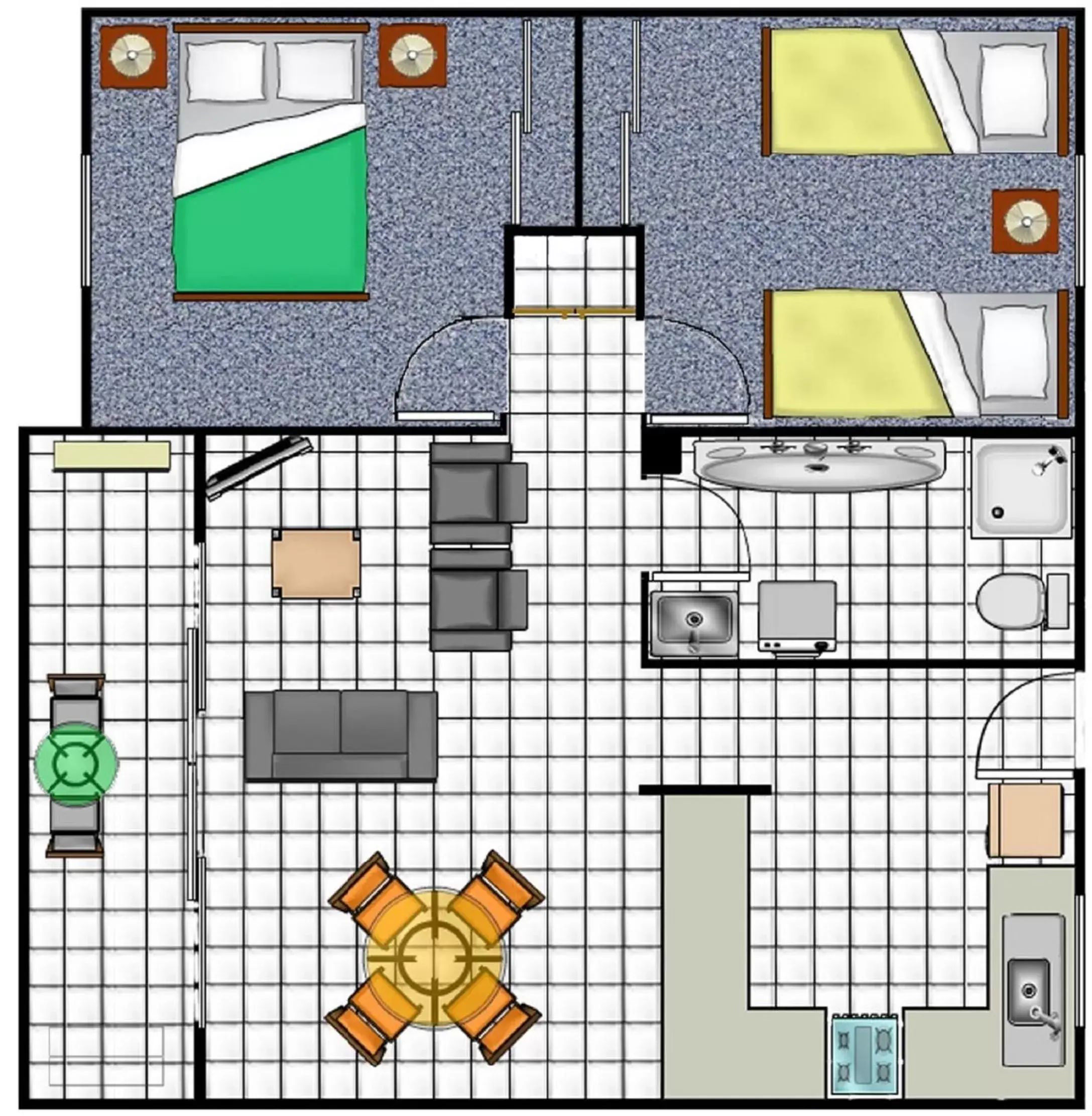 Other, Floor Plan in Tradewinds McLeod Holiday Apartments