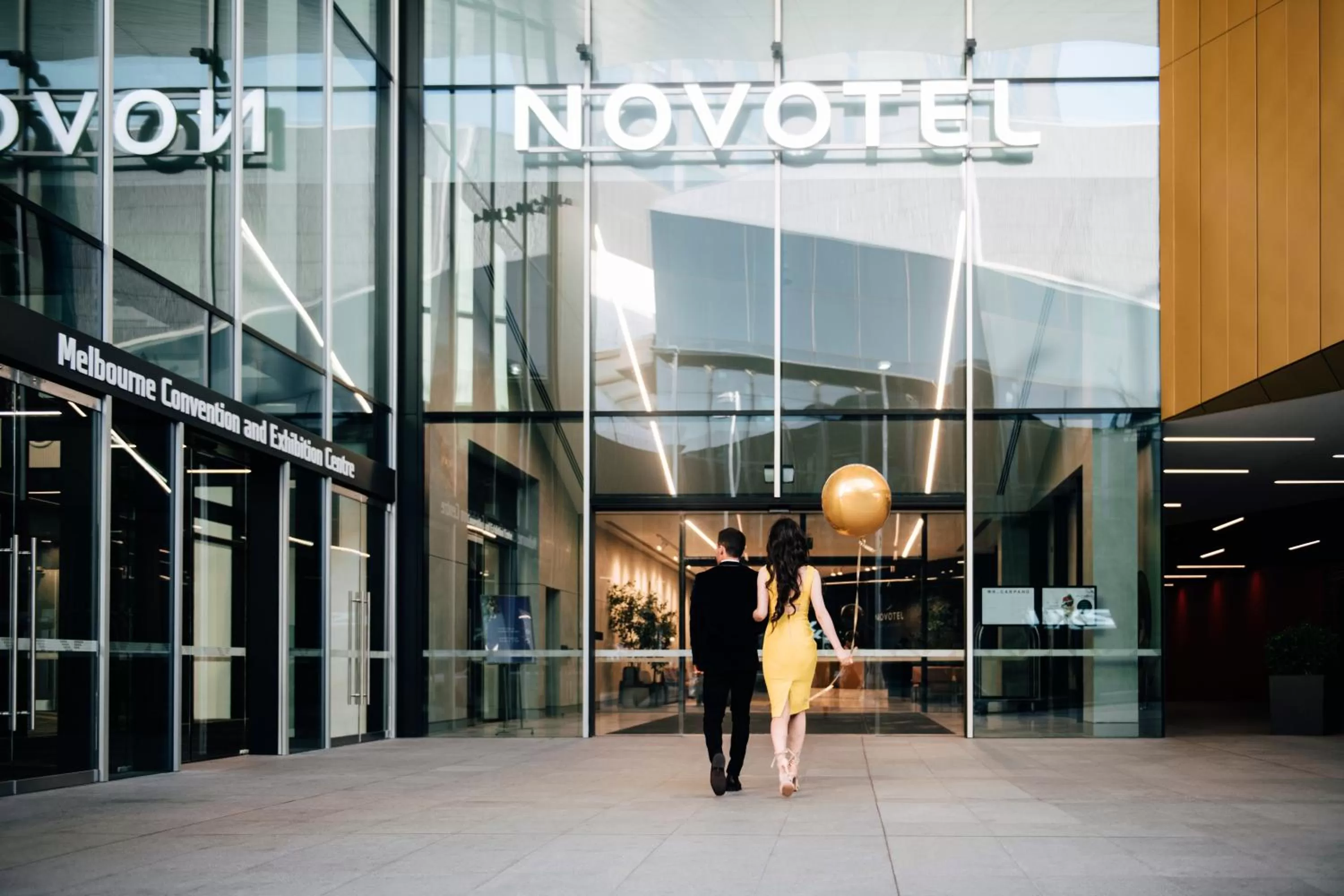 Facade/entrance in Novotel Melbourne South Wharf