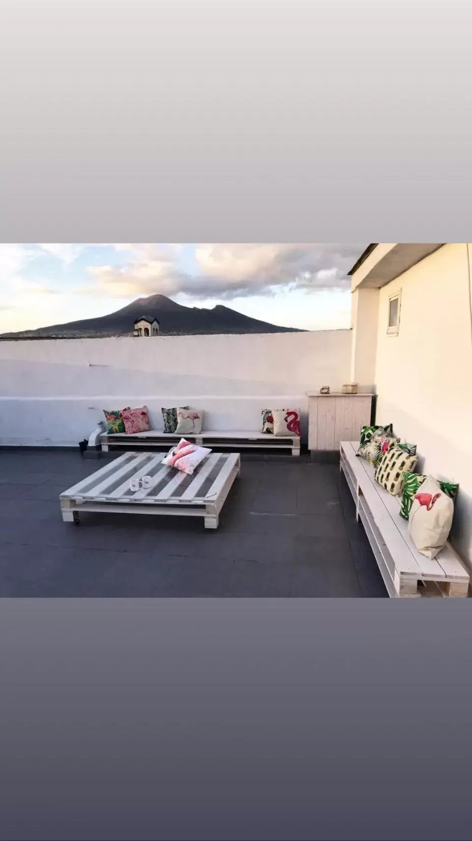 Balcony/Terrace in Flamingo B&B