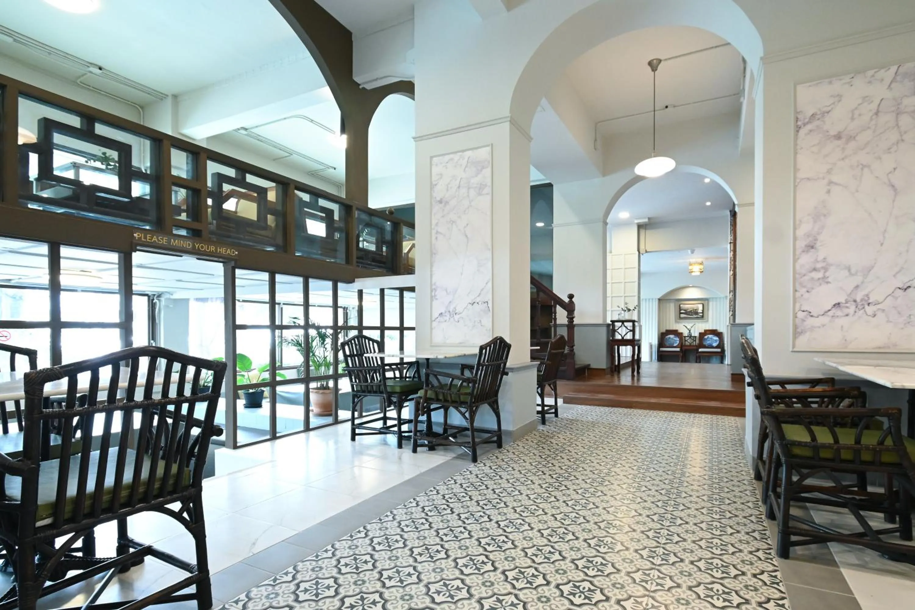 Property building in The Krungkasem Srikrung Hotel