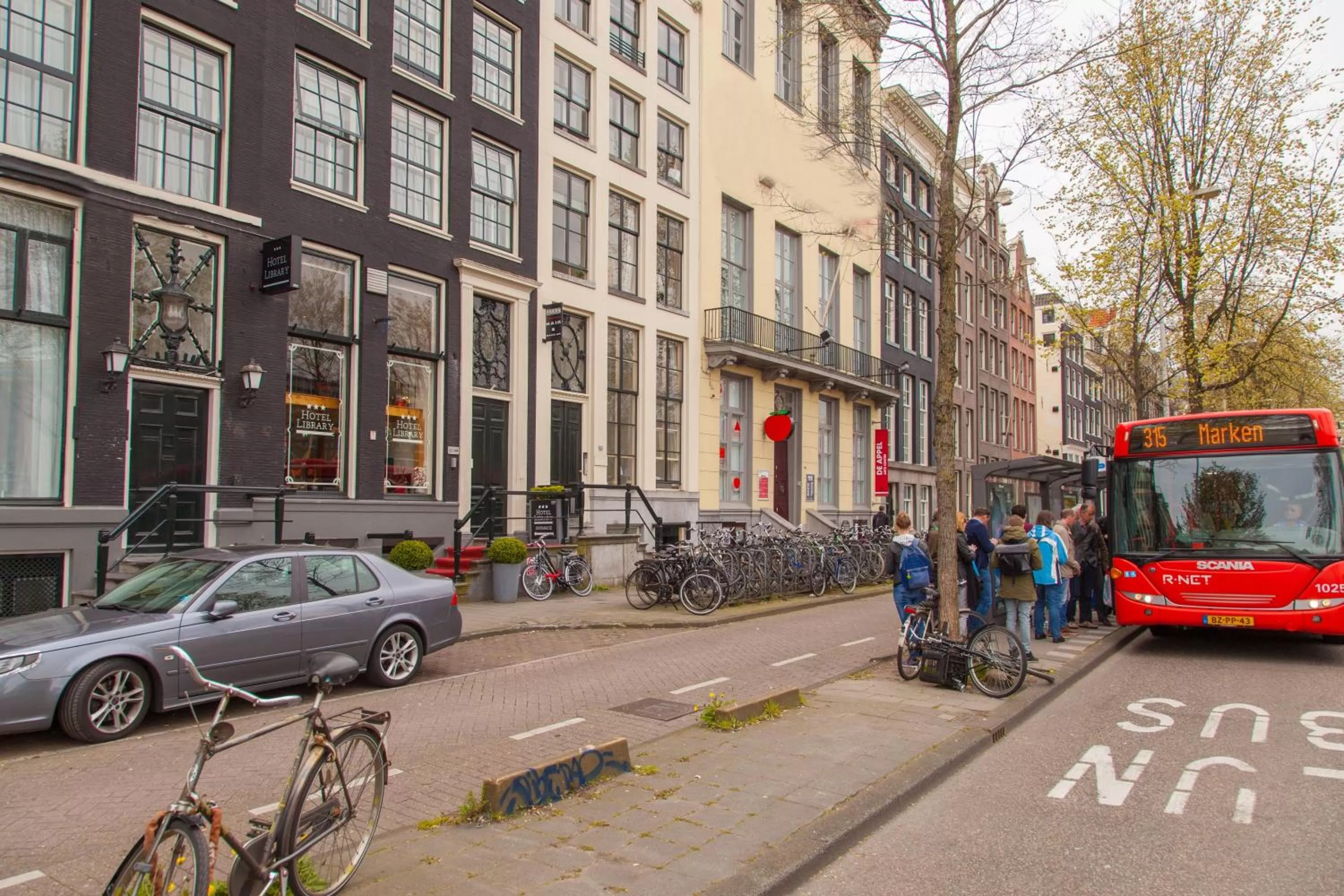 Property building in Hotel Library Amsterdam