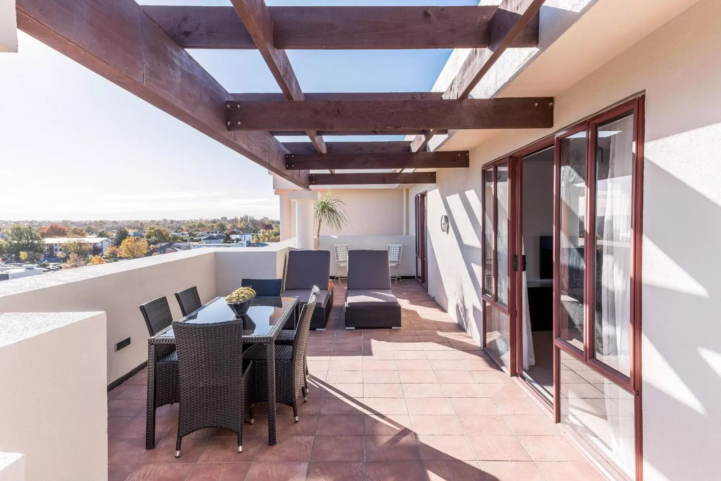 Balcony/Terrace in Fino Hotel & Suites