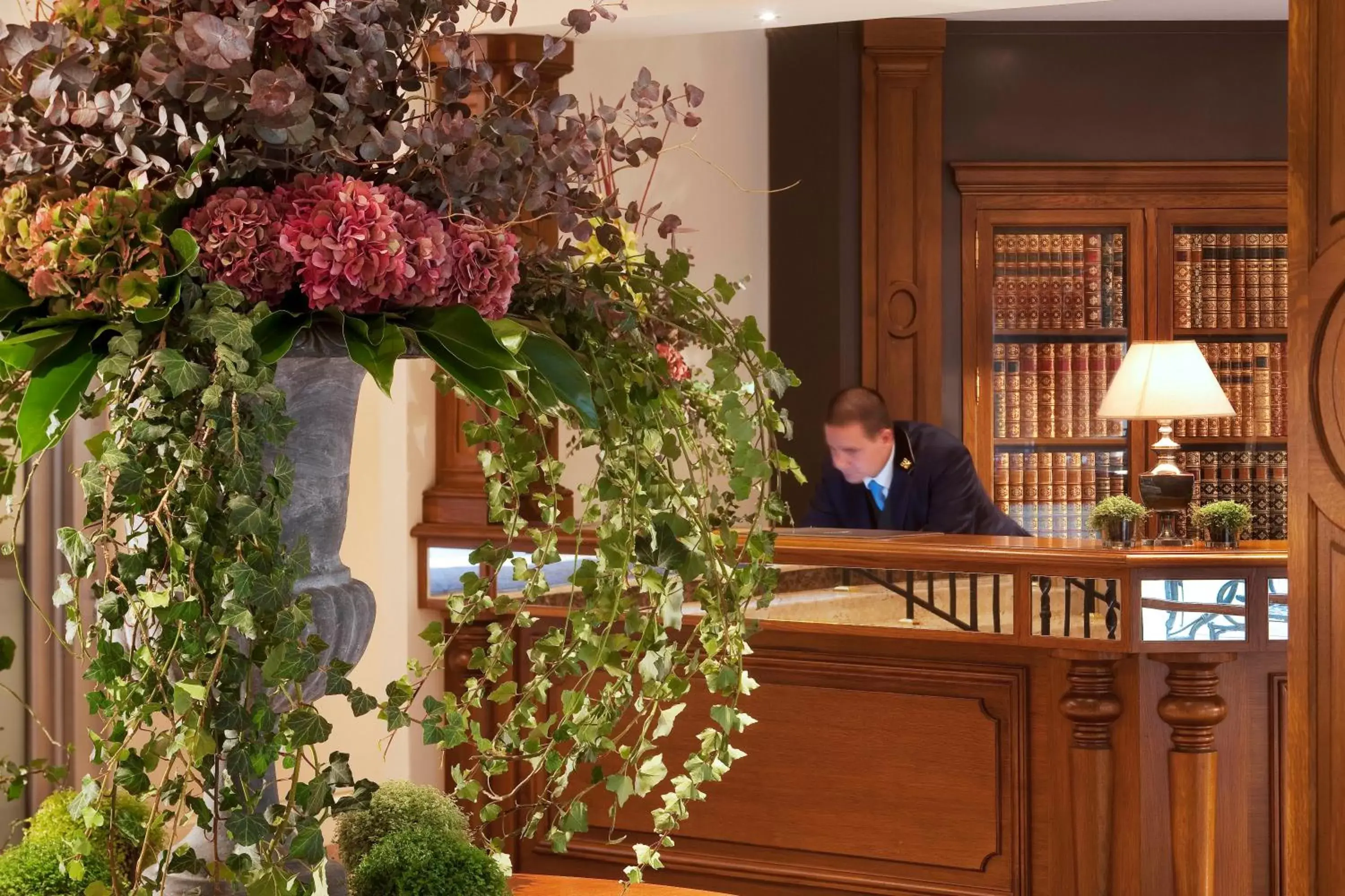 Lobby or reception in Auberge du Jeu de Paume