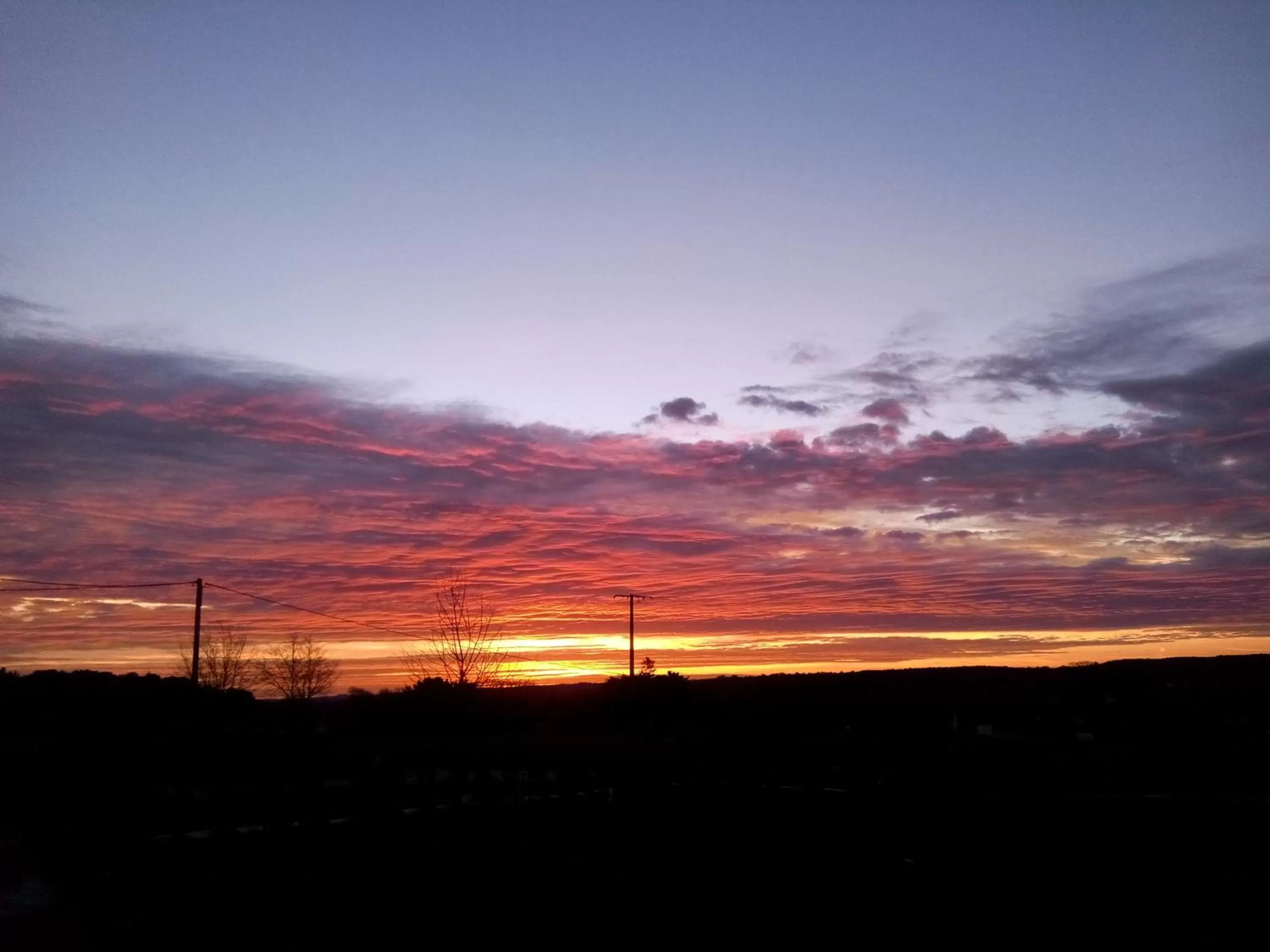 Natural landscape, Sunrise/Sunset in Chambre d'hôtes Les Bruyères