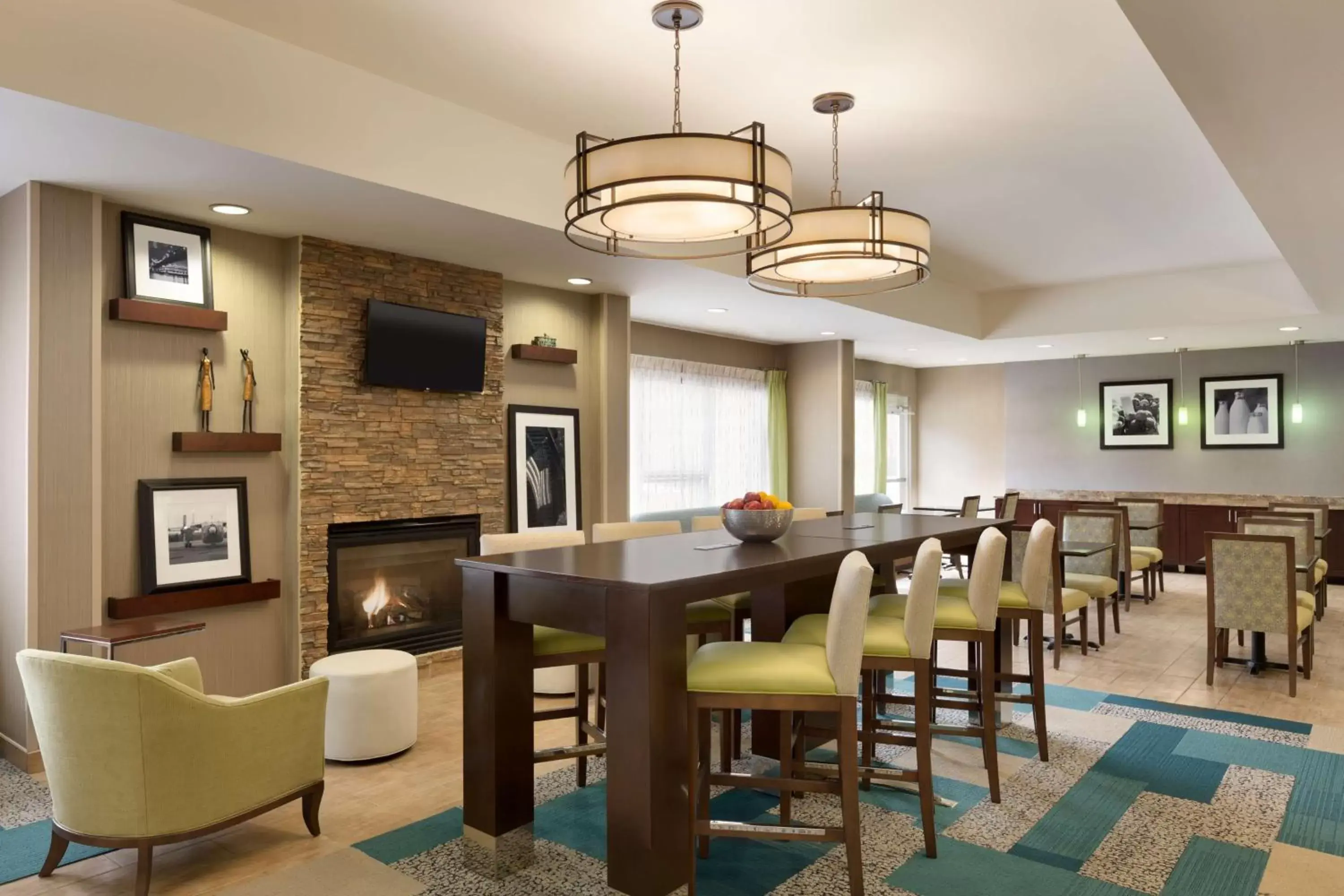 Lobby or reception, Restaurant/Places to Eat in Hampton Inn Denville-Rockaway-Parsippany