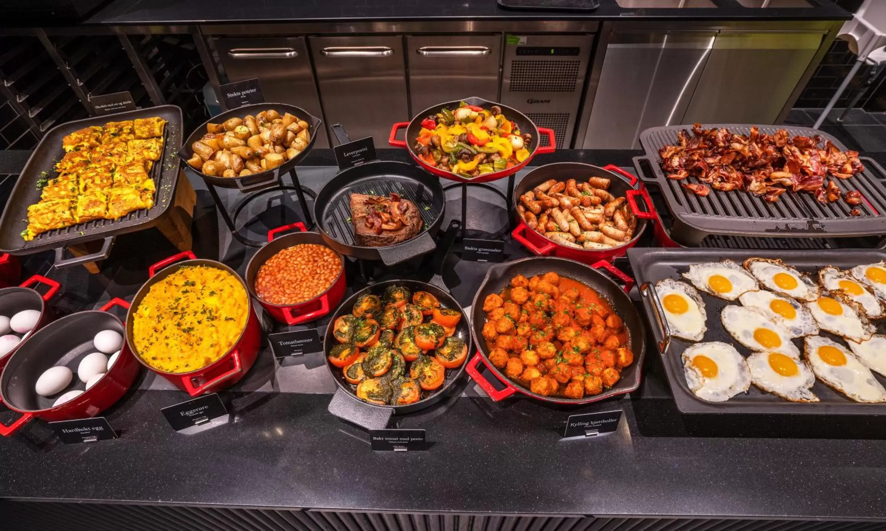 Breakfast in Thon Hotel Tromsø Breakfast in Thon Hotel Tromsø