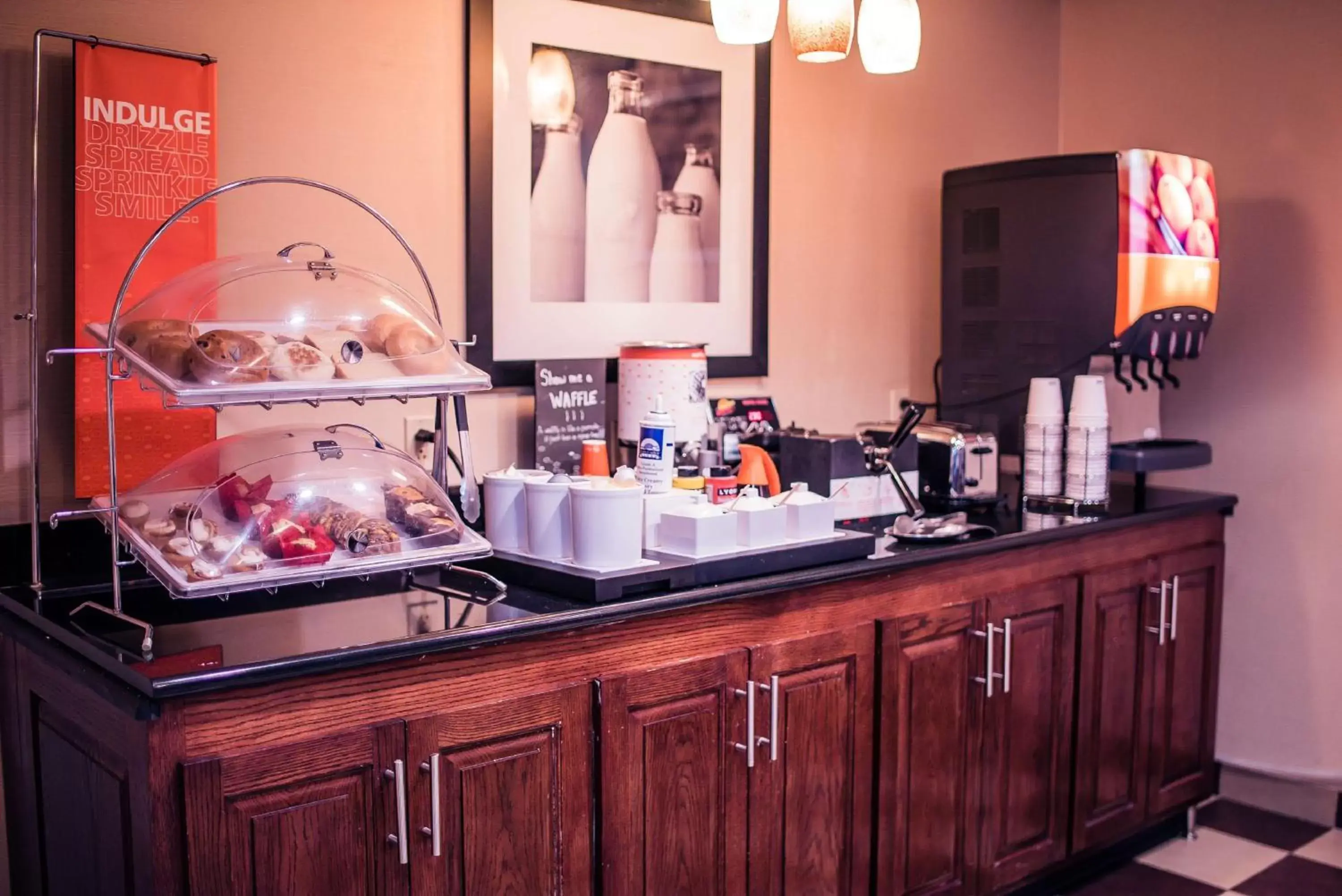 Restaurant/places to eat in Hampton Inn - Monticello Restaurant/places to eat in Hampton Inn - Monticello