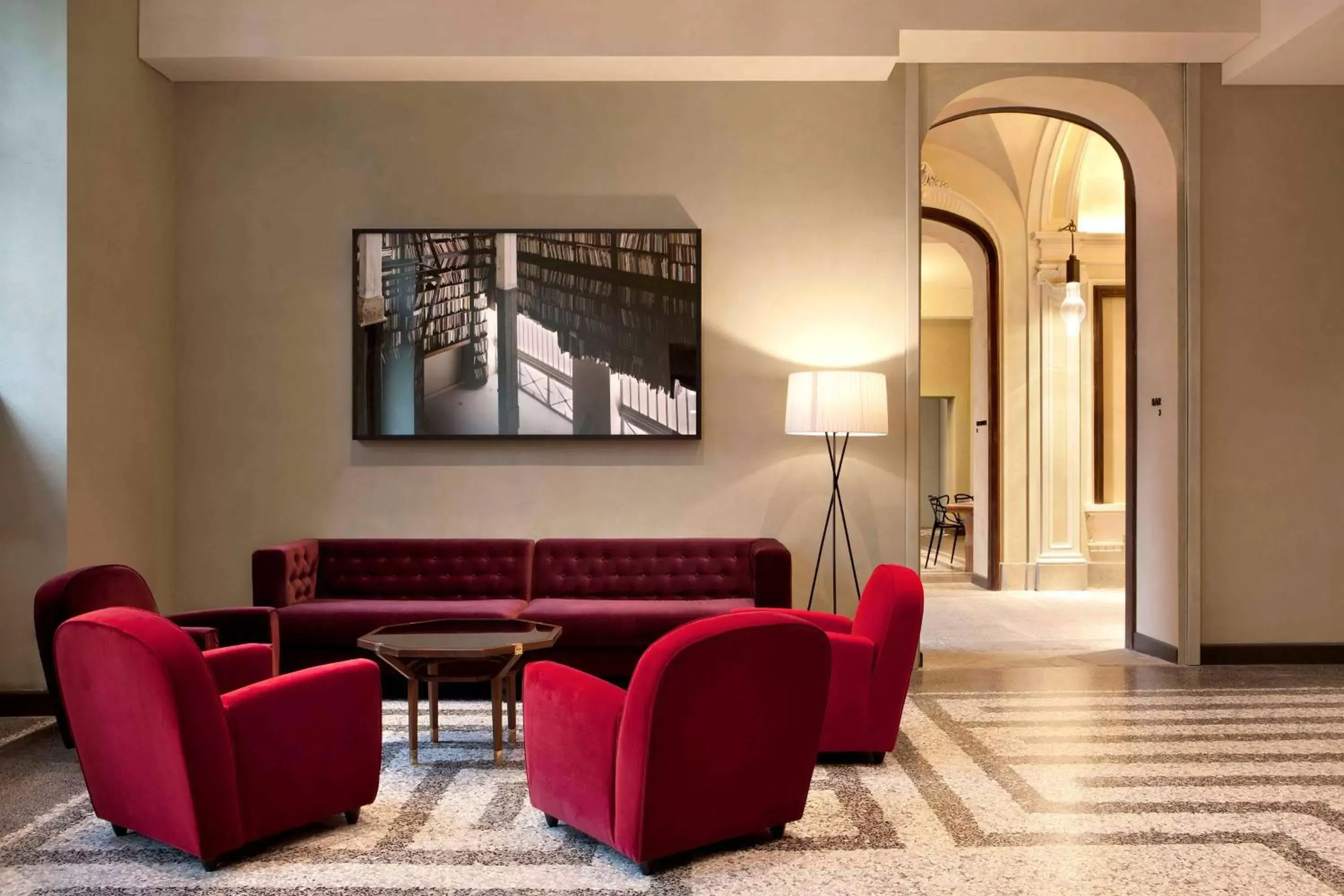 Lobby or reception, Seating Area in NH Collection Torino Piazza Carlina