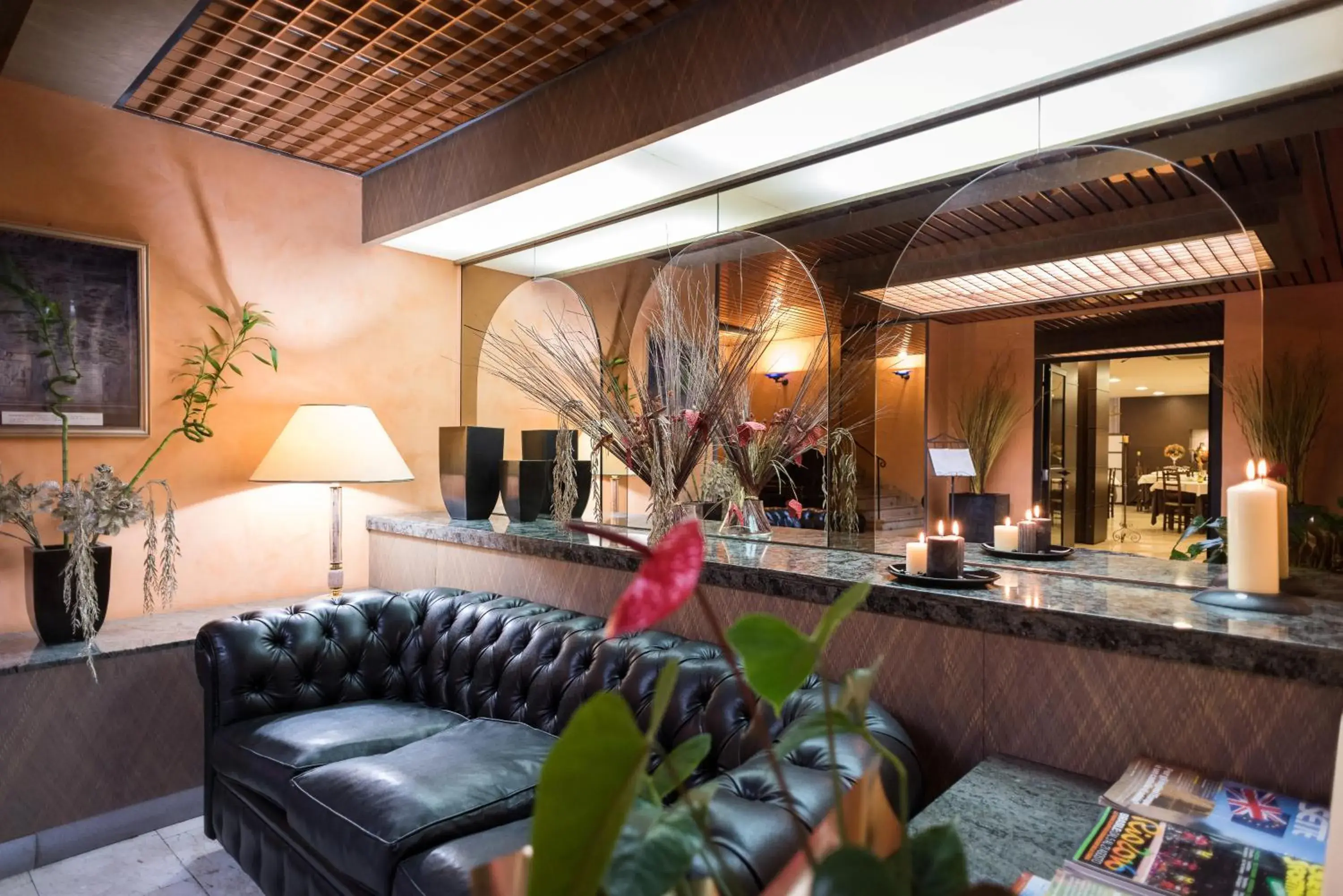 Lobby or reception in Hotel Gialletti