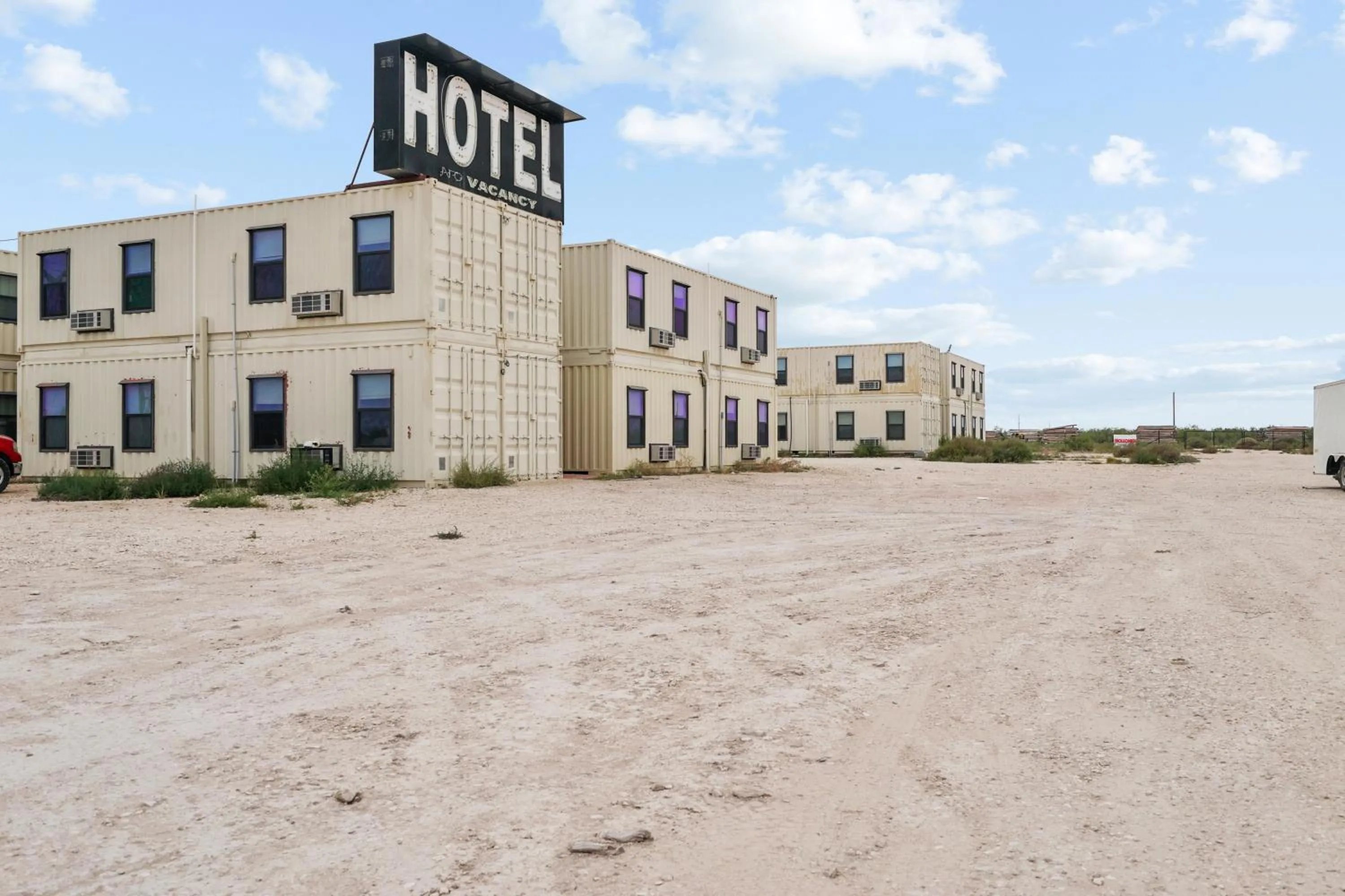 Facade/entrance in The Resource Inn -Big Lake TX
