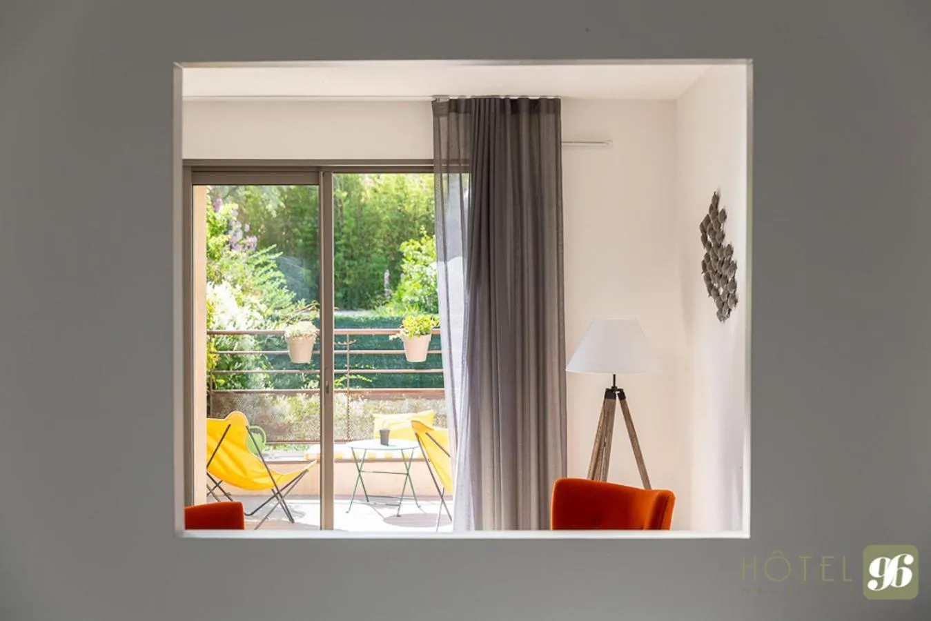 View (from property/room) in Hôtel 96