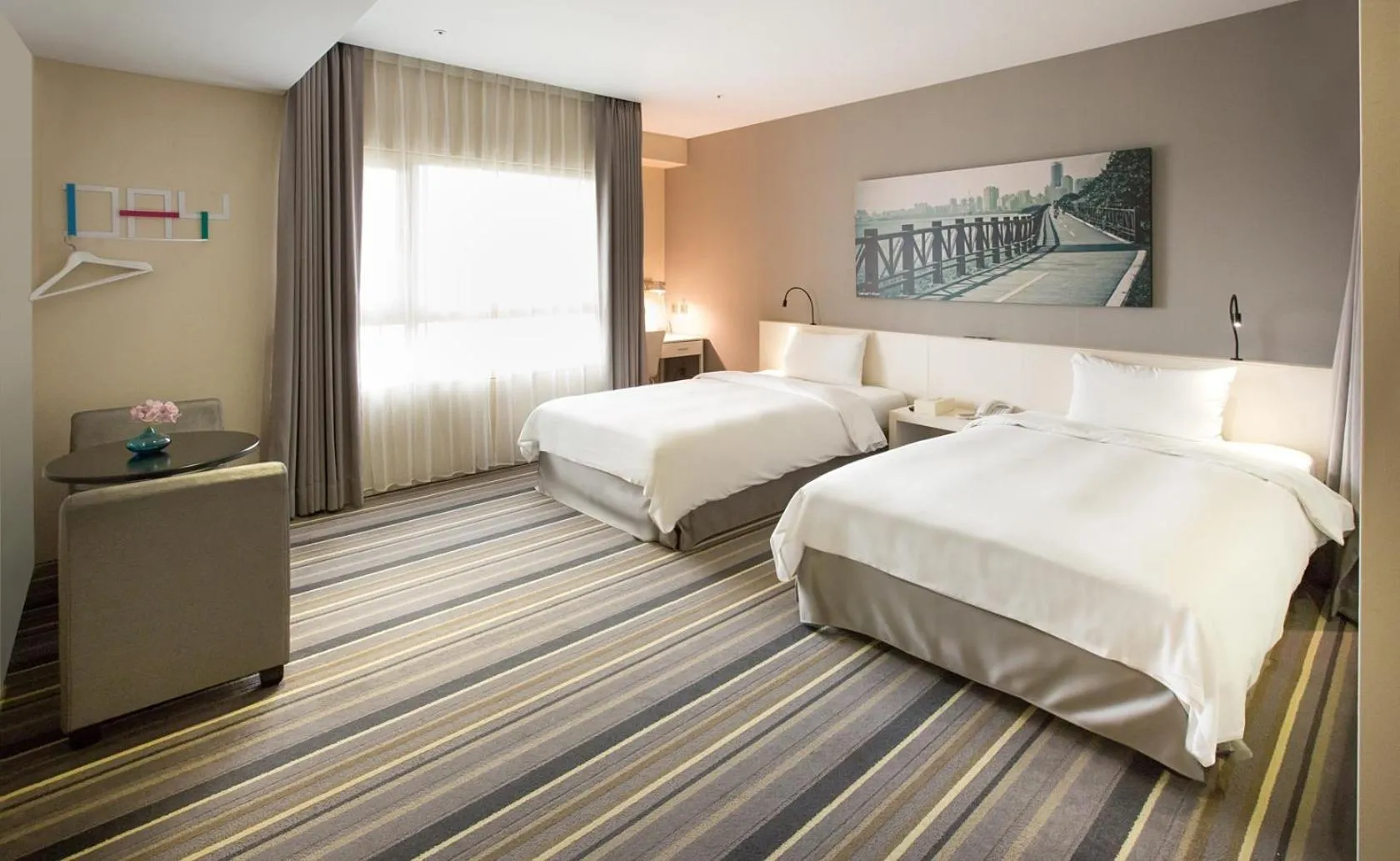 Bedroom, Bed in Hotelday Tamsui