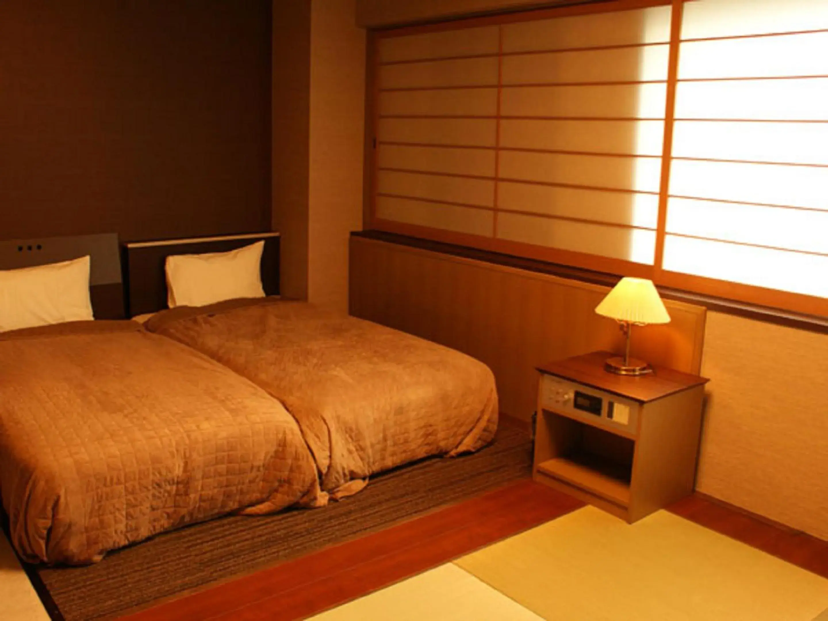 Photo of the whole room, Bed in HOTEL LiVEMAX BUDGET Amagasaki