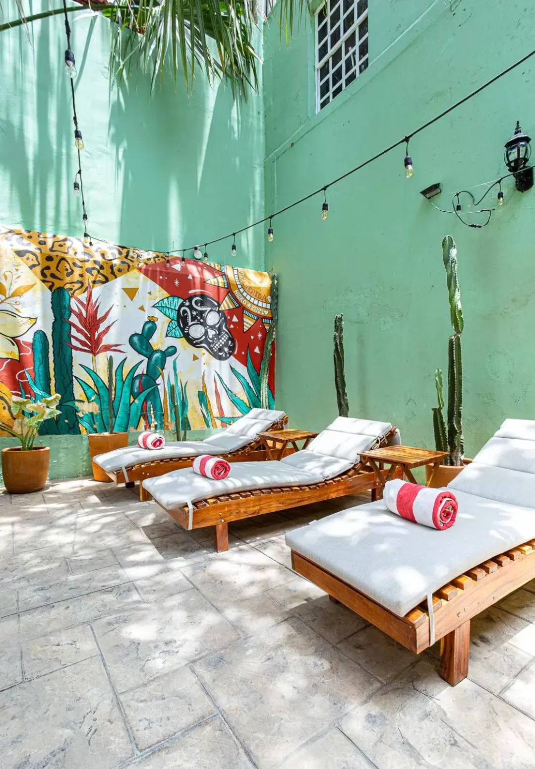 Solarium in Viva Merida Hotel Boutique