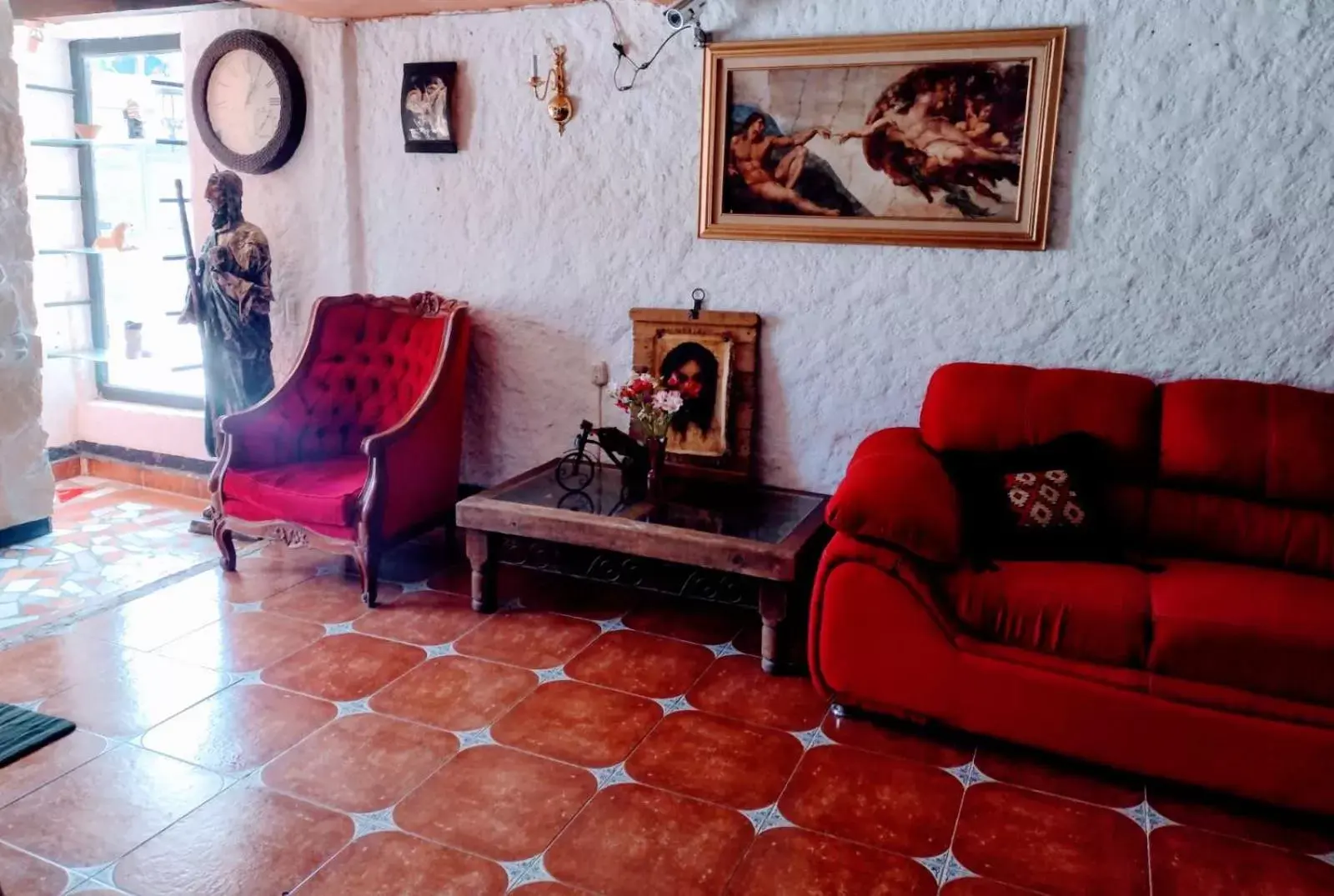 Seating Area in Hotel & Cava La Parroquia