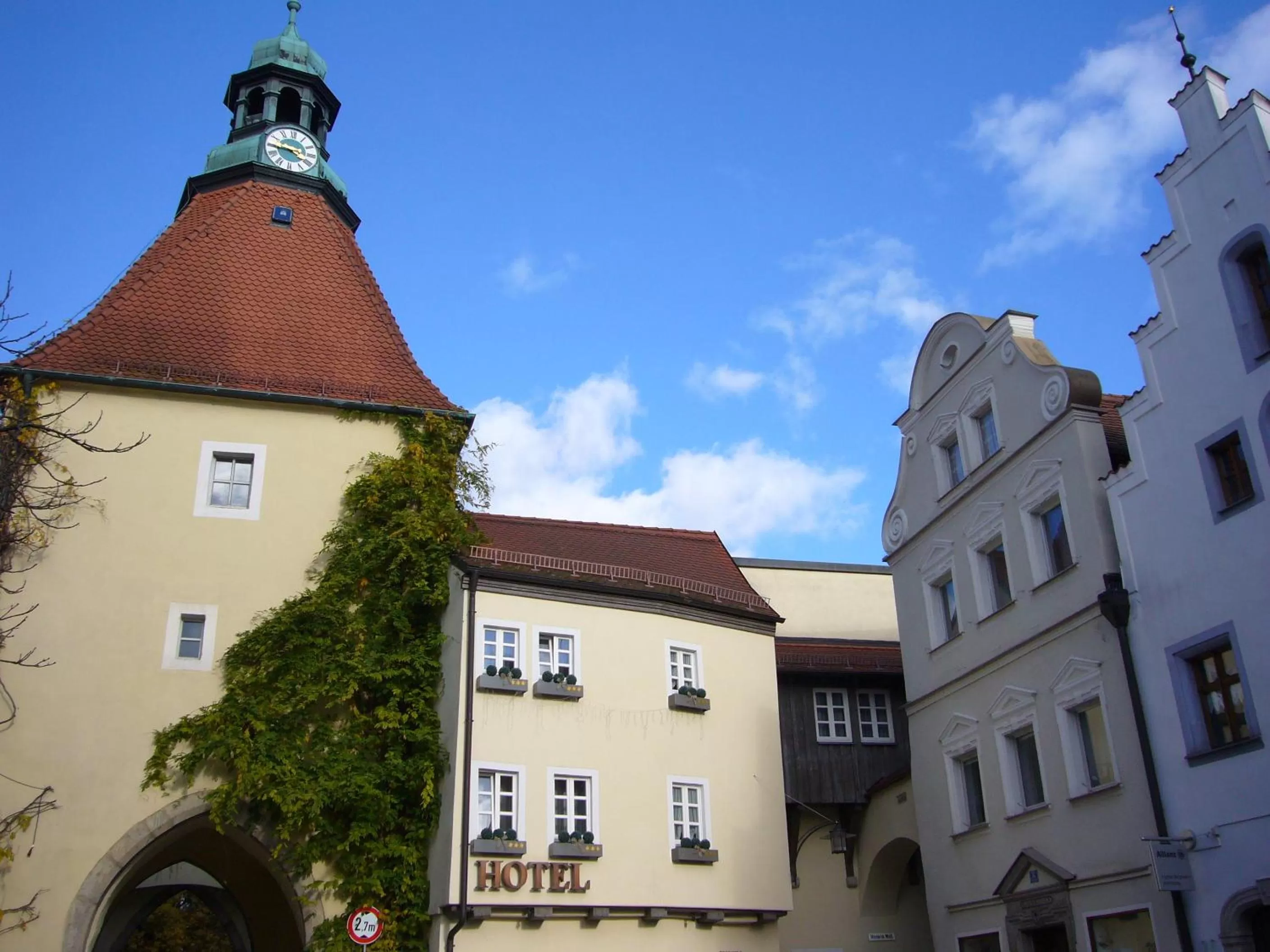 Property building in Klassik Hotel am Tor