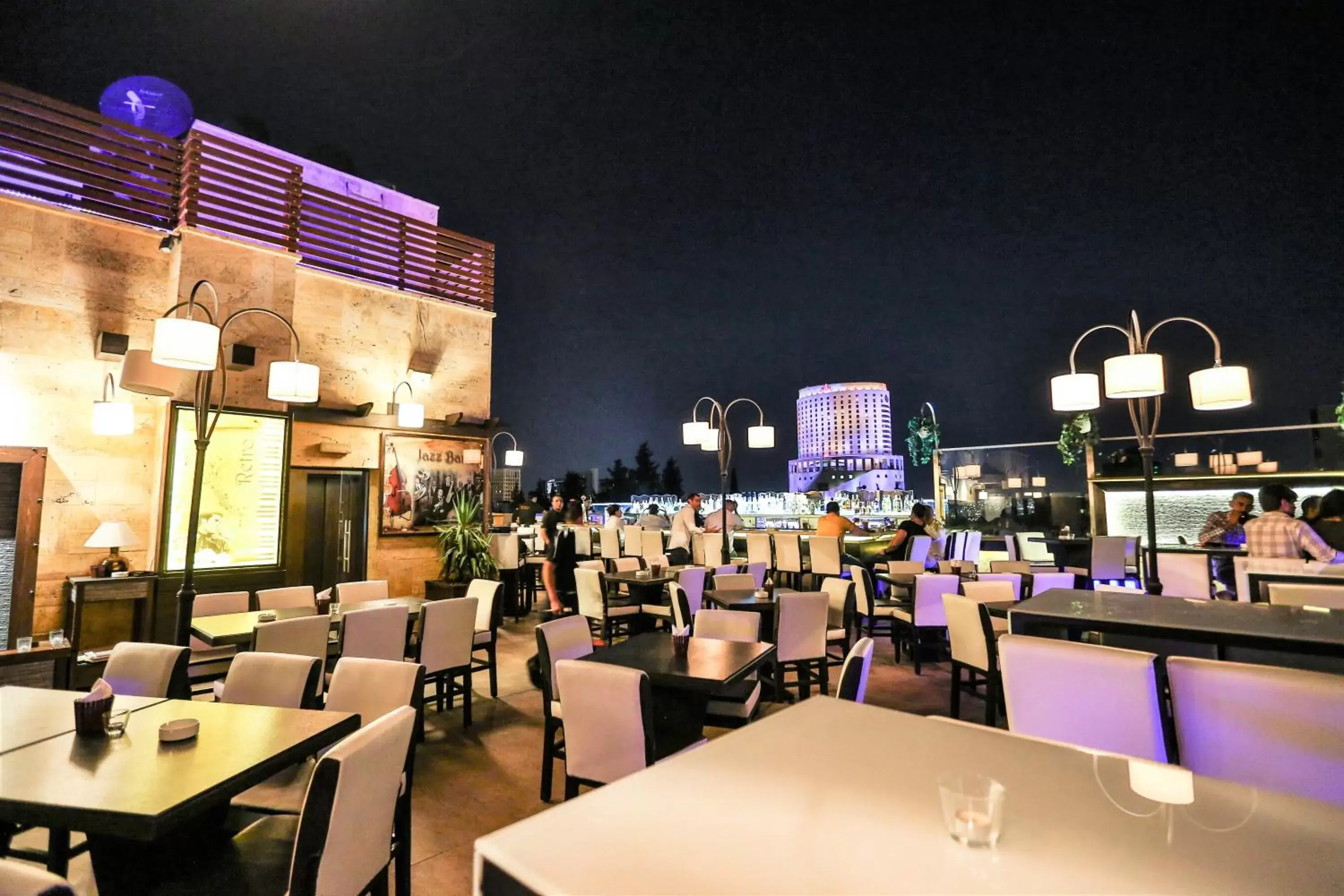 Lounge or bar, Restaurant/Places to Eat in Hisham Hotel