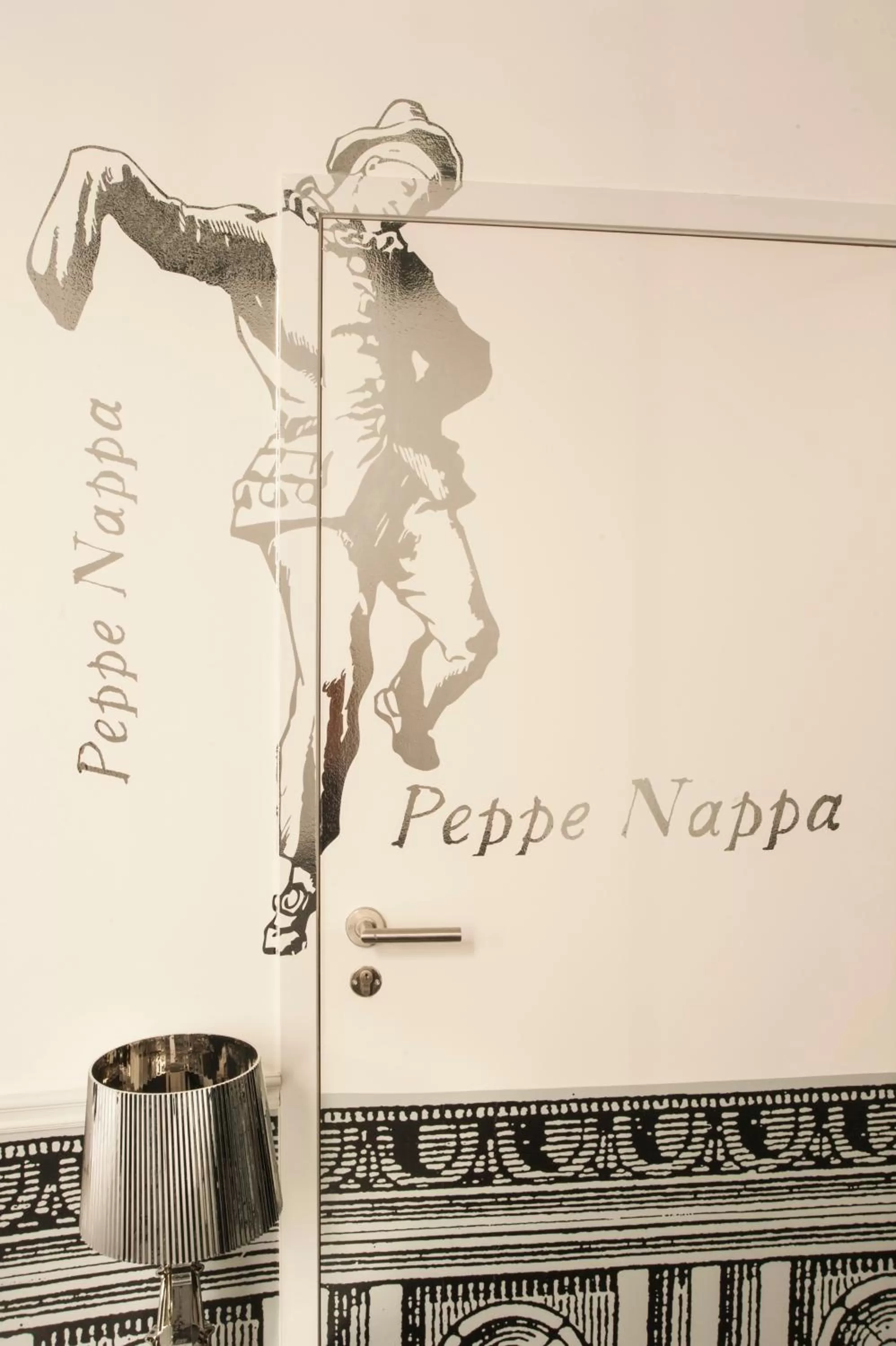 Decorative detail in Teatro Boutique Rooms & Suites