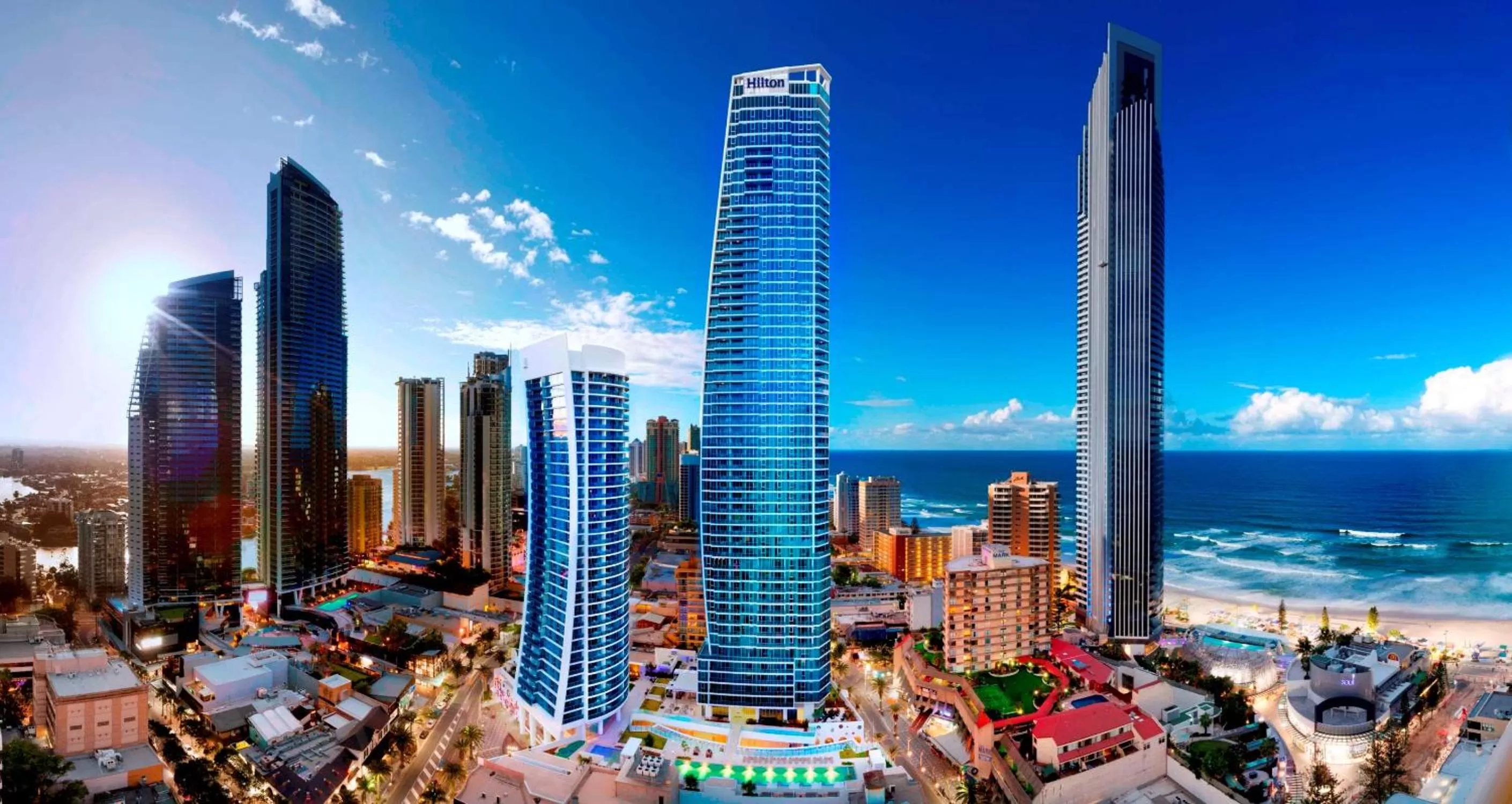 Property building in Hilton Surfers Paradise Hotel & Residences