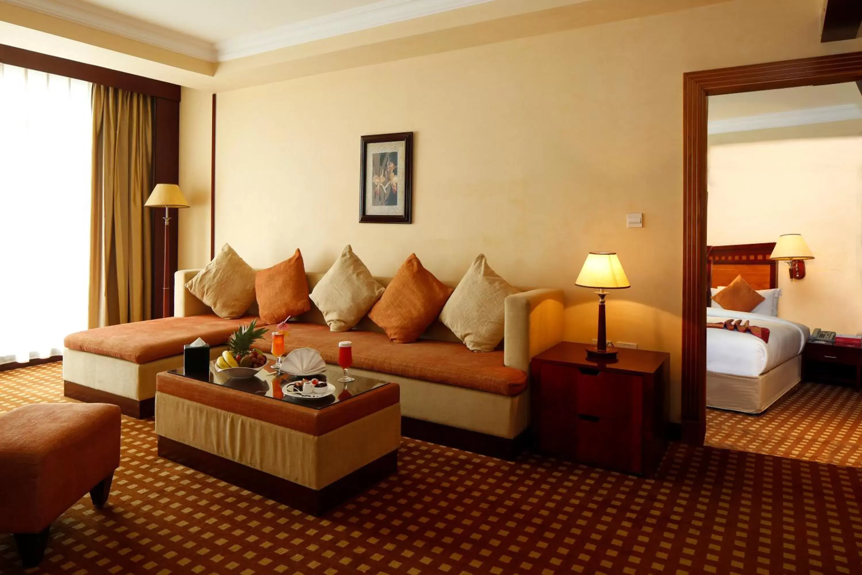 Living room, Seating Area in Ramada by Wyndham Hotel Riyadh