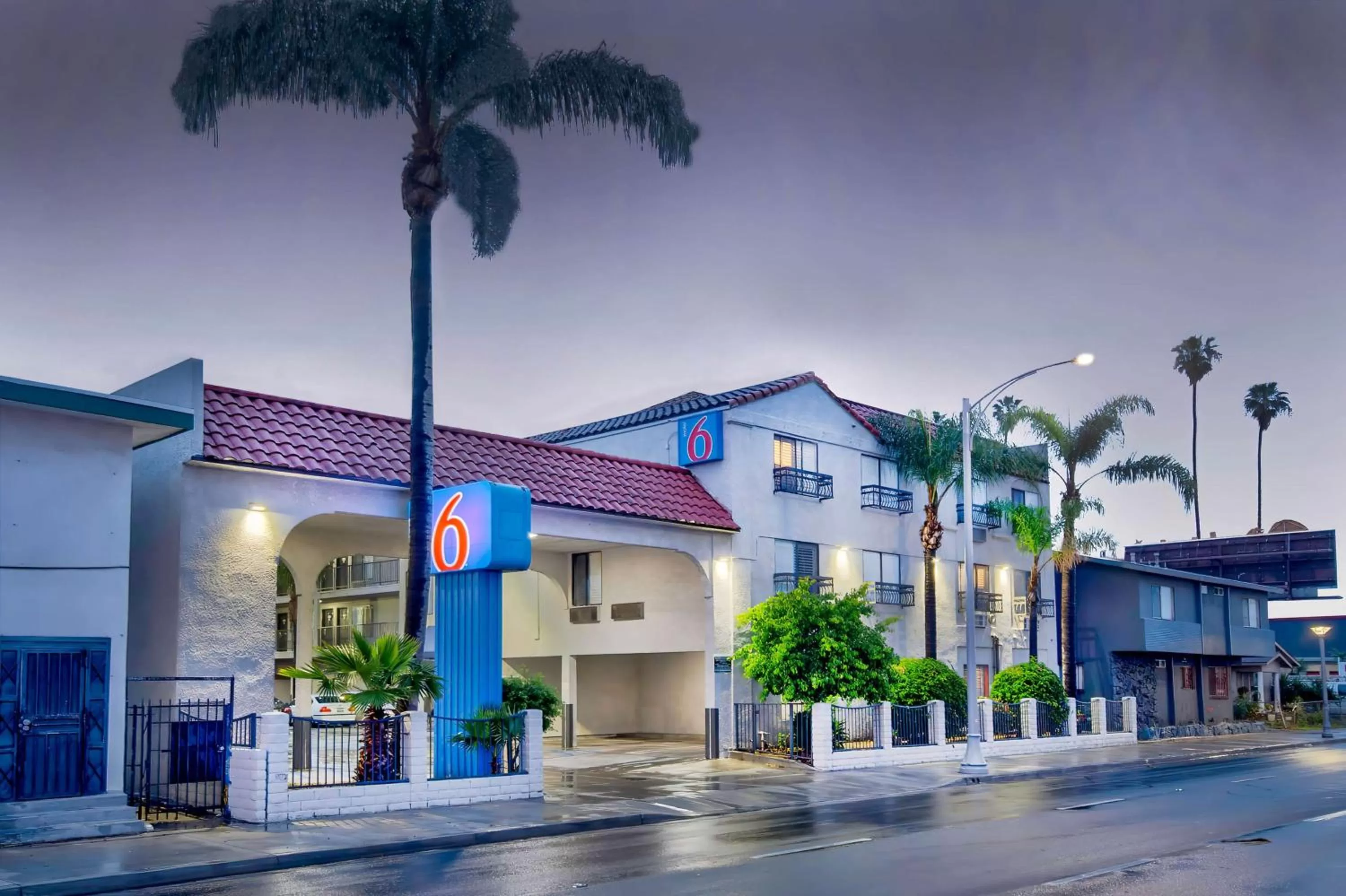 Property building in Motel 6-Inglewood, CA