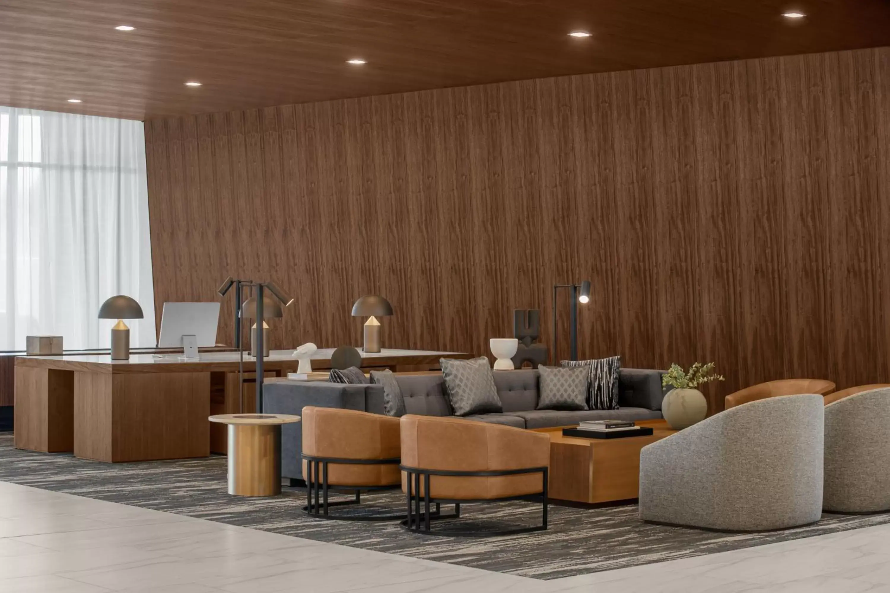 Lobby or reception in AC Hotel by Marriott Vancouver Waterfront